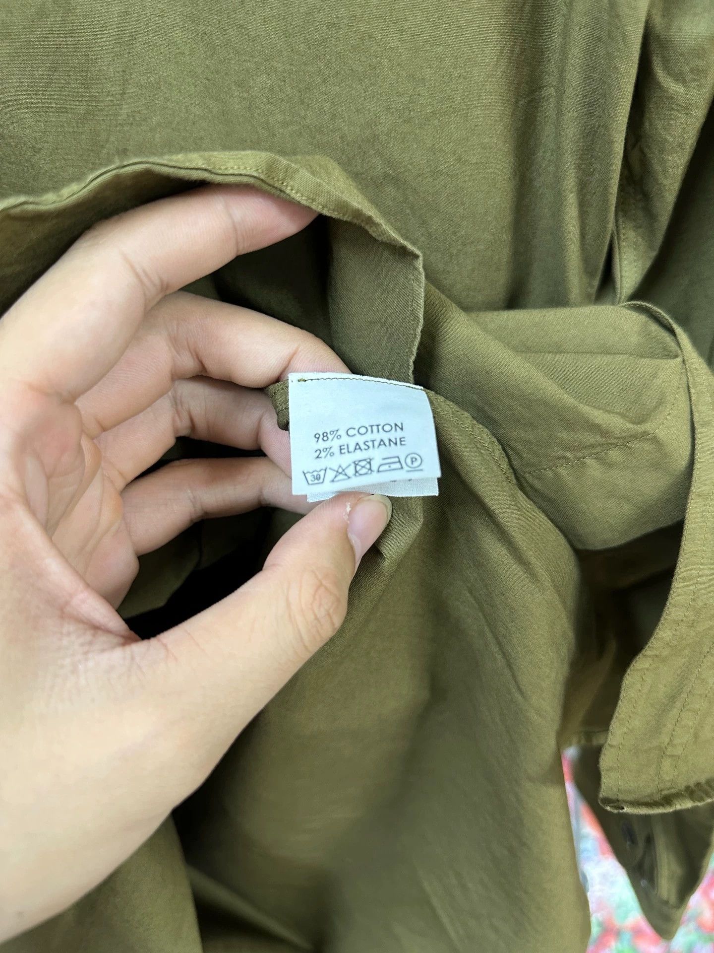 Dries Van Noten Dries Van Noten mustard & brown green basic shirt Size US S / EU 44-46 / 1 - 6 Thumbnail