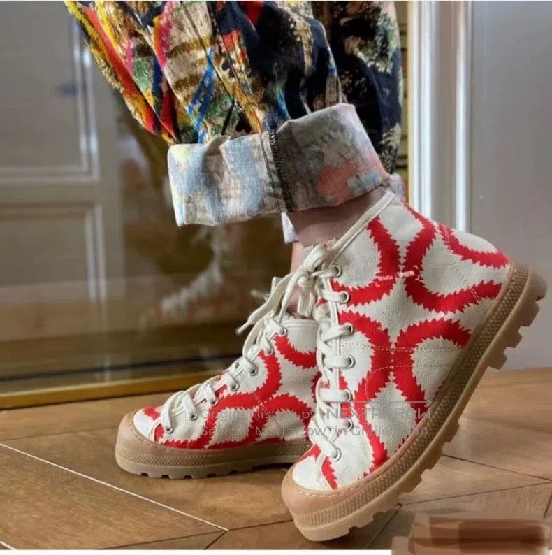 Vivienne Westwood Vivienne Westwood Classic Pirate Pattern Women's Shoes Size US 7.5 / IT 37.5 - 1 Thumbnail