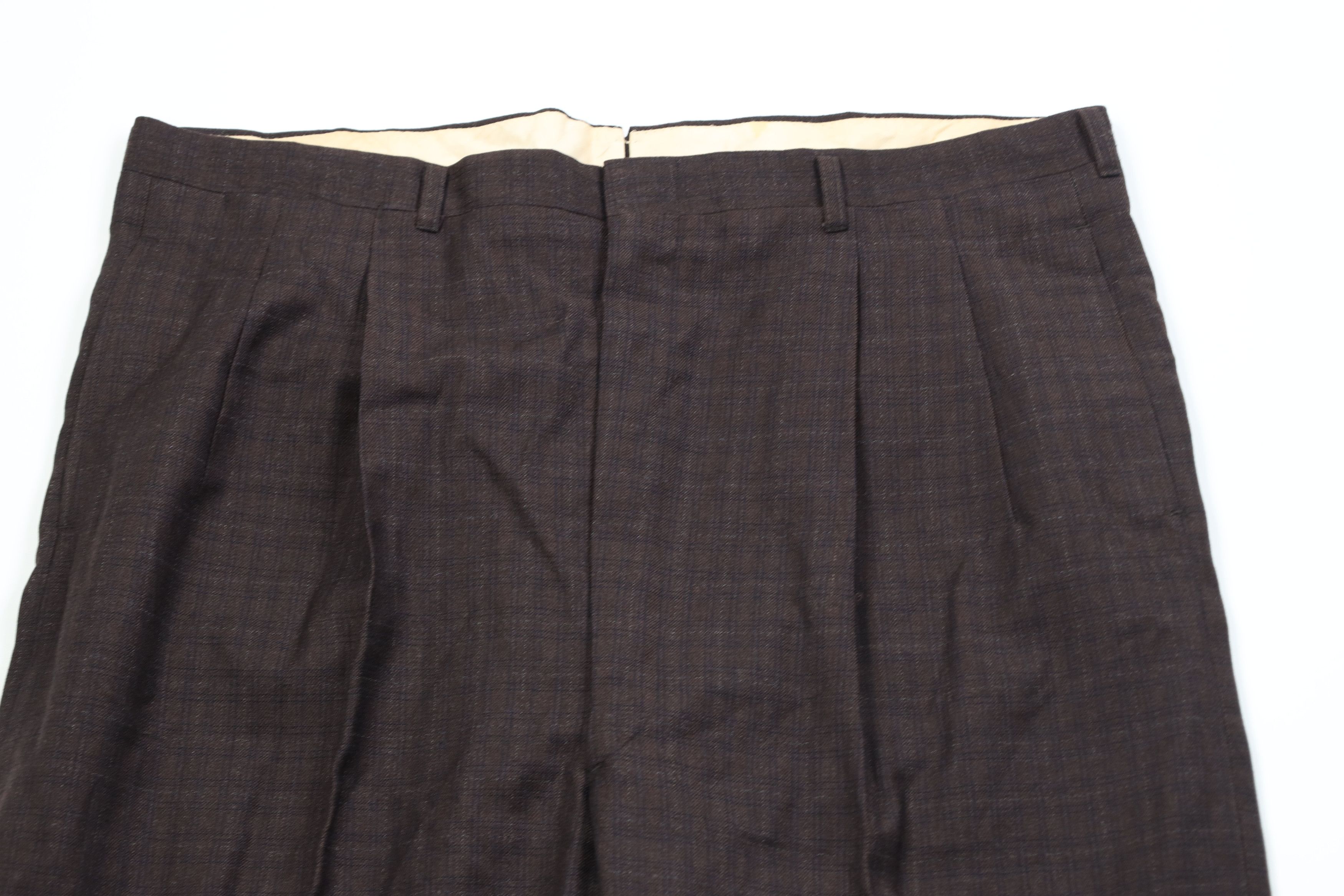 Vintage Vintage 50s Hollywood Regency Gabardine Chino Pants USA Size US 38 / EU 54 - 2 Thumbnail