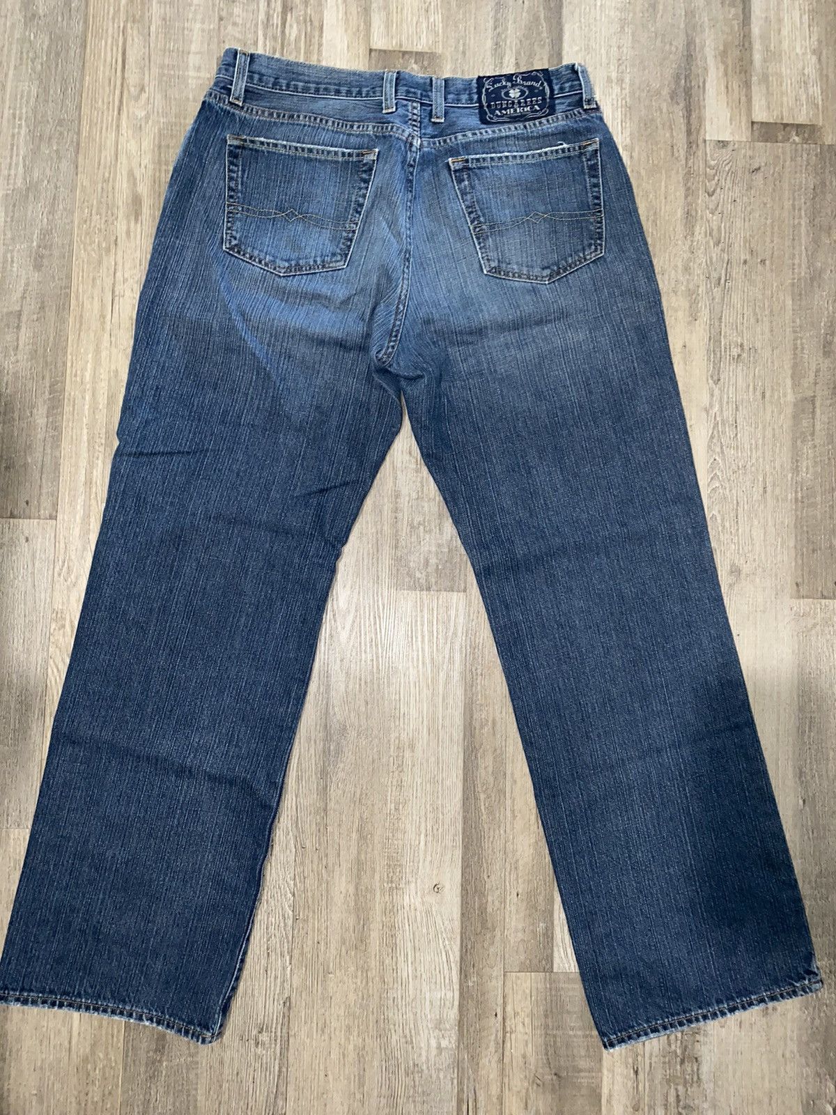 Levi's × Lucky Brand × Vintage lucky brand gungarees jeans Size US 34 / EU 50 - 2 Thumbnail