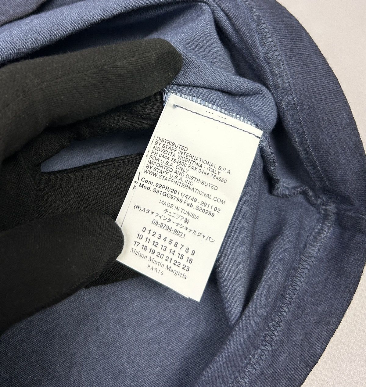 Maison Margiela Maison Martin Margiela AIDS Awareness Garment Dyed T-Shirt Size US M / EU 48-50 / 2 - 6 Thumbnail