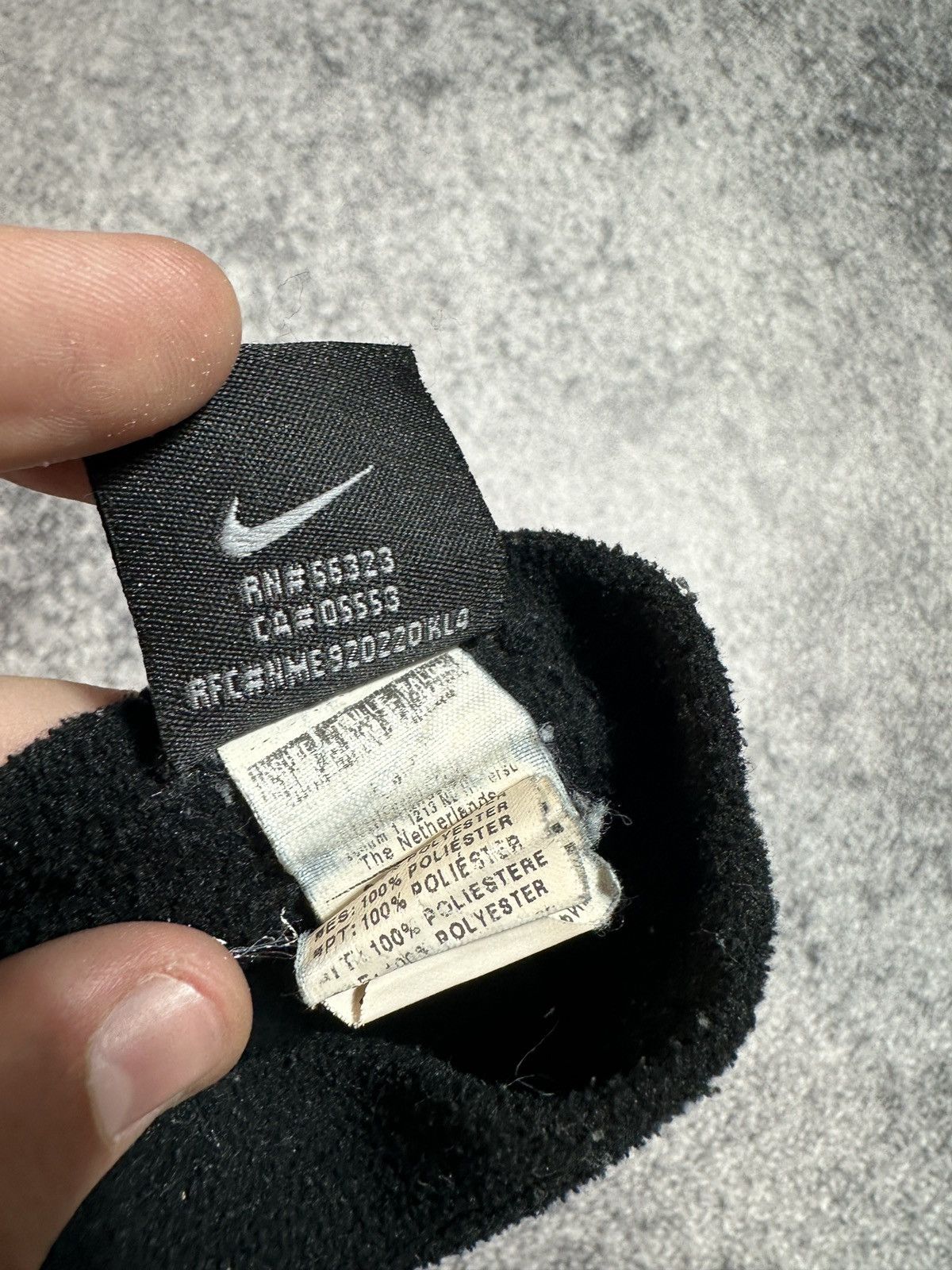 Nike × Vintage Vintage Nike Gloves Swoosh Logo Streetwear Rare VTg Size ONE SIZE - 4 Thumbnail