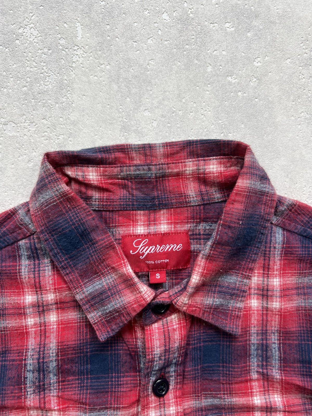 Supreme 00’s SUPREME CHECKED RARE SHIRT Y2K SMALL LOGO VINTAGE Size US S / EU 44-46 / 1 - 3 Thumbnail