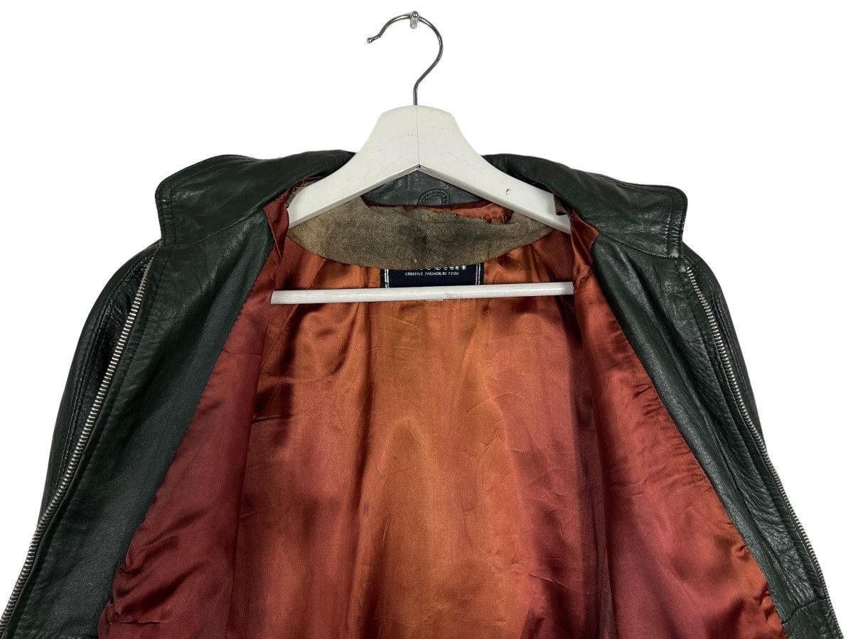 Japanese Brand 🔥 VINTAGE JHA JHA RIDER MOTO LEATHER JACKET Size US S / EU 44-46 / 1 - 13 Thumbnail