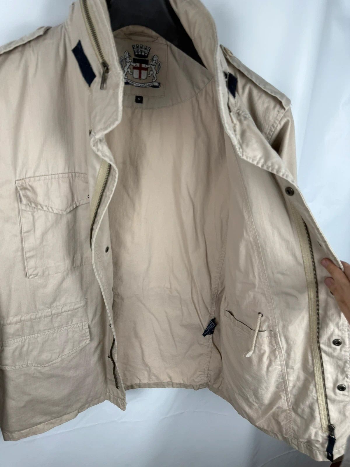Boggi Boggi Milano M65 Jacket Cotton Men size M Size US M / EU 48-50 / 2 - 12 Thumbnail