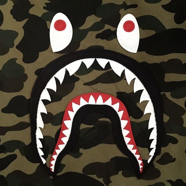Bape BAPE SHARK MA-1 Sweat Bomber Jacket 1st camo a bathing ape Size US L / EU 52-54 / 3 - 4 Thumbnail