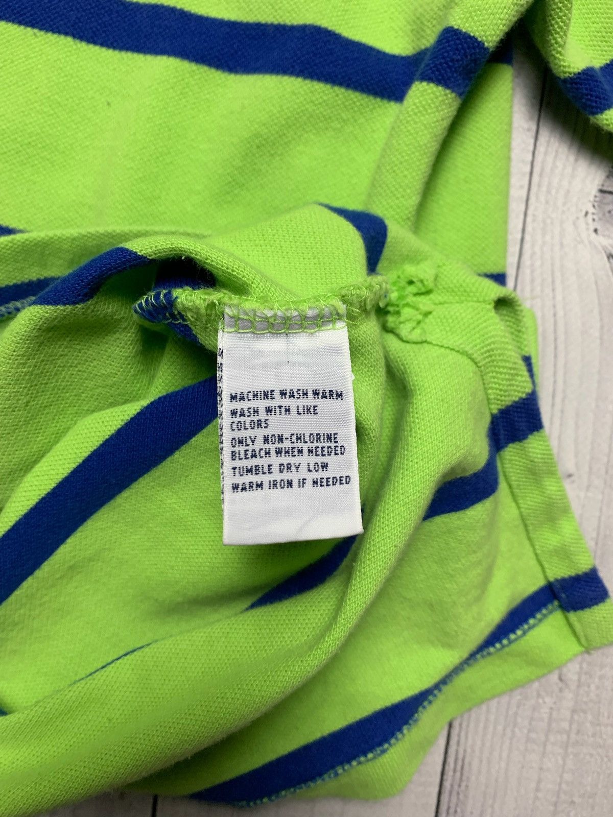 Polo Ralph Lauren × Vintage Vintage polo Ralph Lauren green striped size M Size US M / EU 48-50 / 2 - 4 Thumbnail