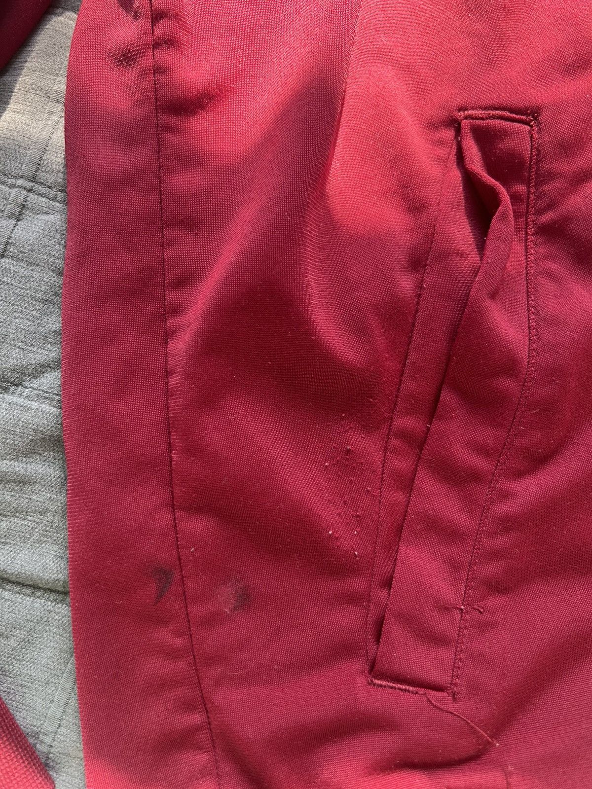Nike Vintage Burgundy or Maroon y2k Nike track jacket Size US L / EU 52-54 / 3 - 4 Thumbnail