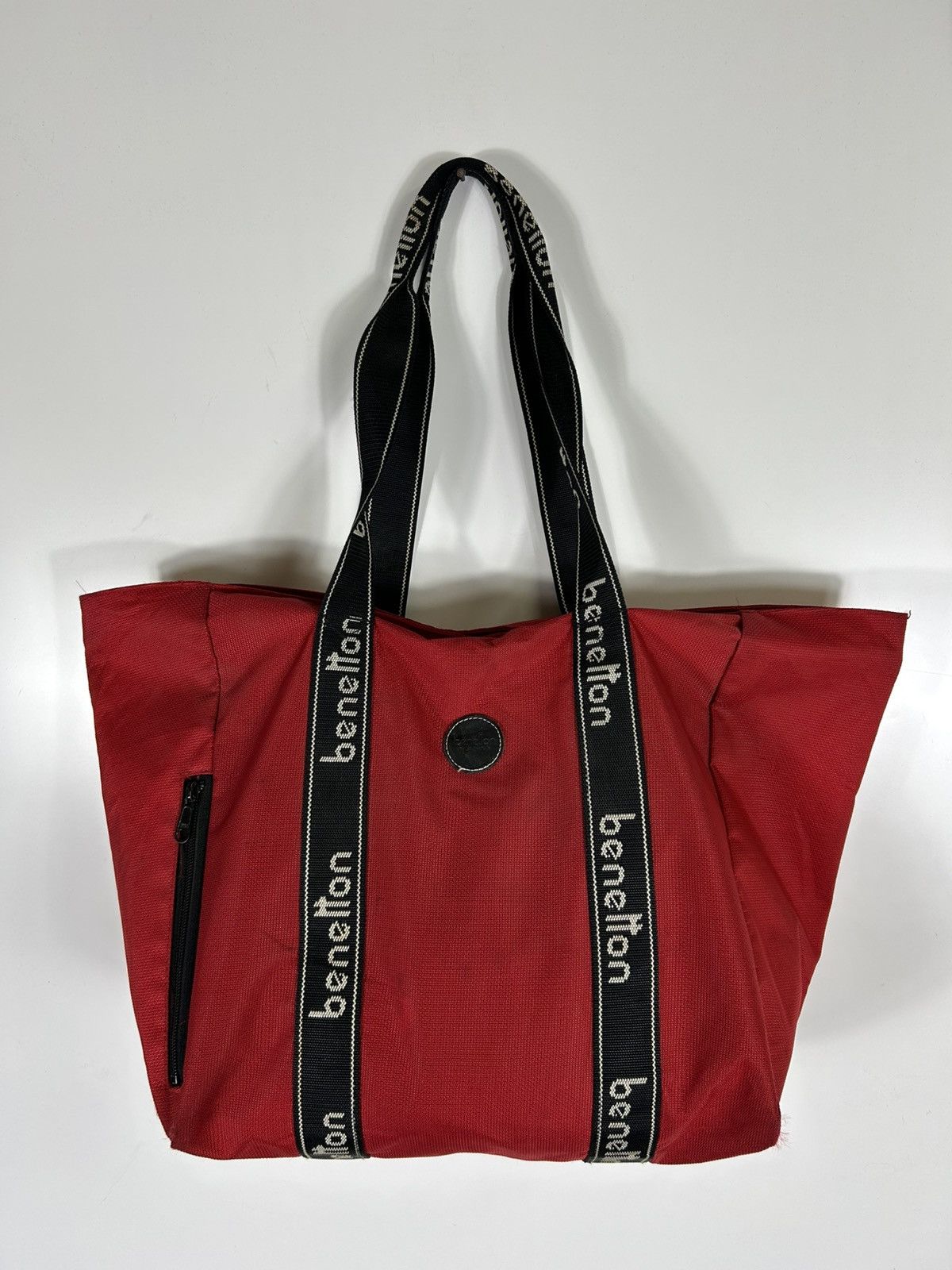 Benetton ⚡️Vintage Benetton Nylon Shoulder Bag Size ONE SIZE - 1 Thumbnail