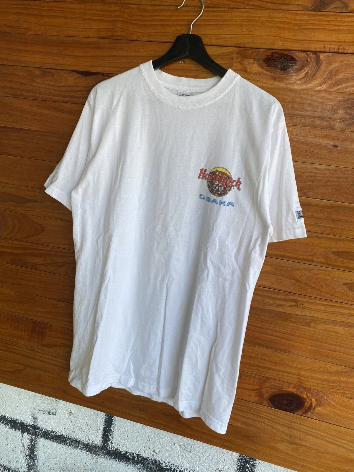 Hard Rock Cafe Vintage Hard Rock Cafe Osaka White Heavy Tee Collectible Size US M / EU 48-50 / 2 - 10 Thumbnail