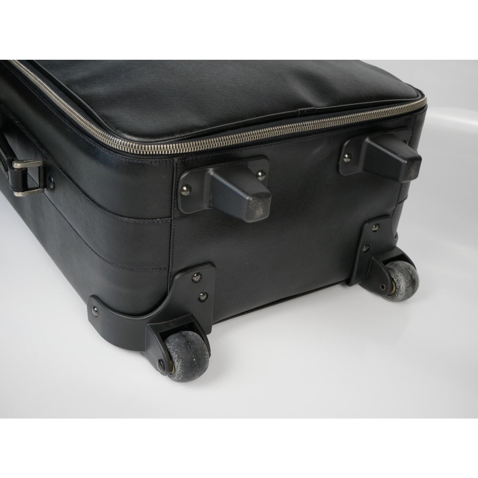 Prada Saffiano Leather Trolley Rolling Luggage Size ONE SIZE - 7 Thumbnail