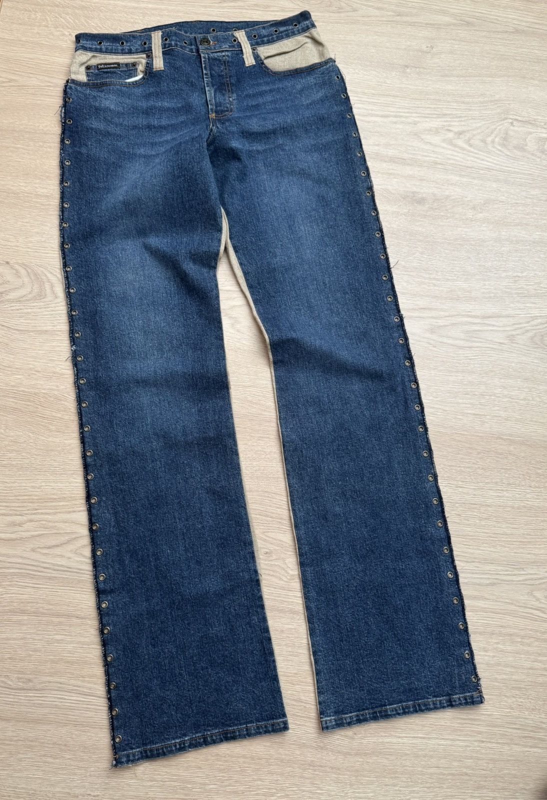 Dolce & Gabbana Vintage 00’s Dolce & Gabbana Avant Garde y2k Archival Pants Size 32" / US 10 / IT 46 - 1 Thumbnail