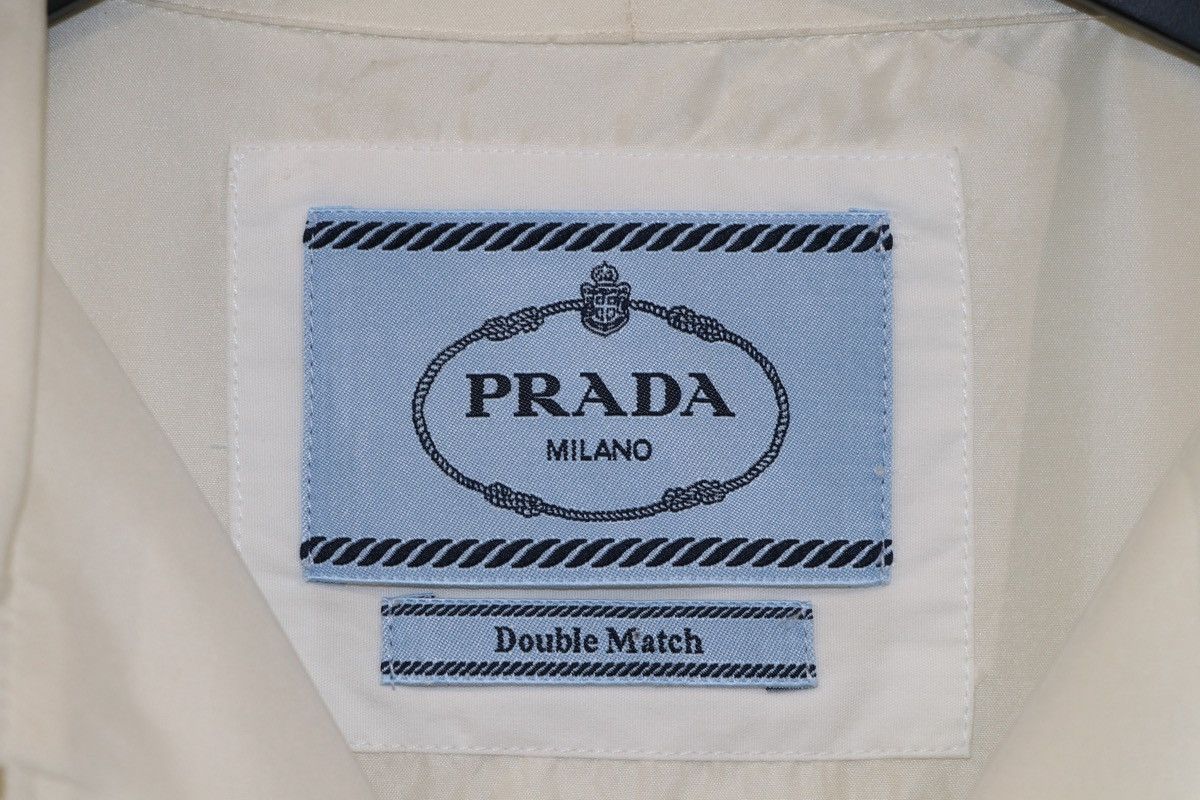Prada Prada Double Match Flame Shirt Size M Camp Collar Size US M / EU 48-50 / 2 - 2 Thumbnail