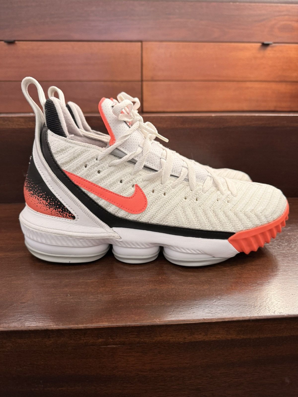 Nike Nike LeBron 16 “Hot Lava” Agassi Size US 9.5 / EU 42-43 - 1 Thumbnail