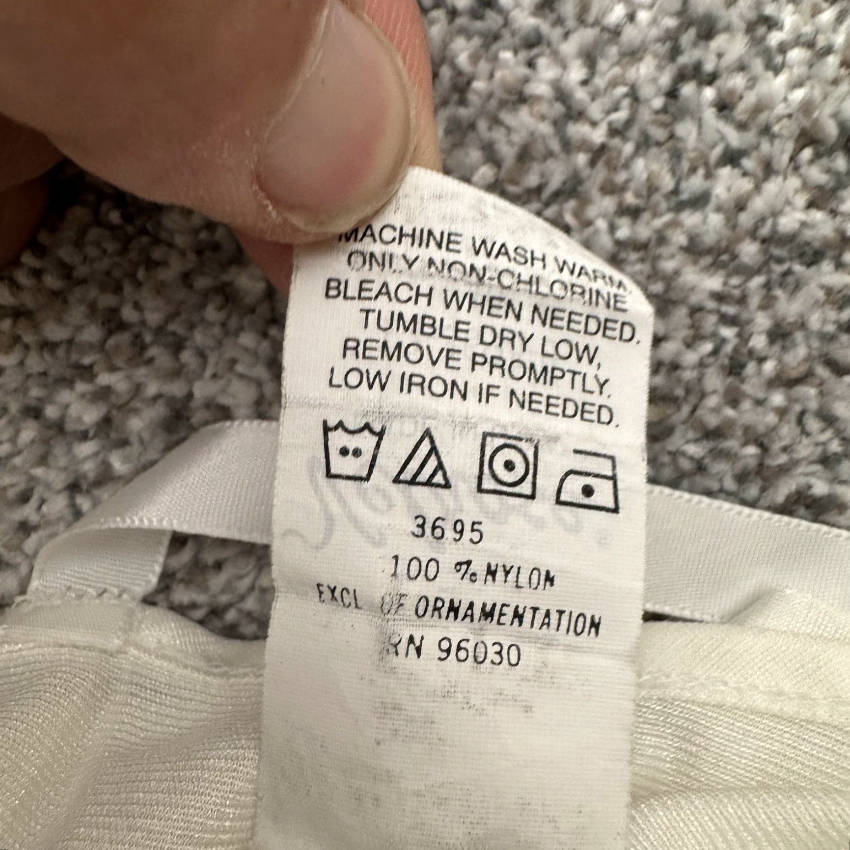 Vintage VINTAGE Velrose Slip Dress L White Satin 80s 90s Womens Adjustable Strap Boudoir Old Money Full Slip Size L / US 10 / IT 46 - 4 Thumbnail