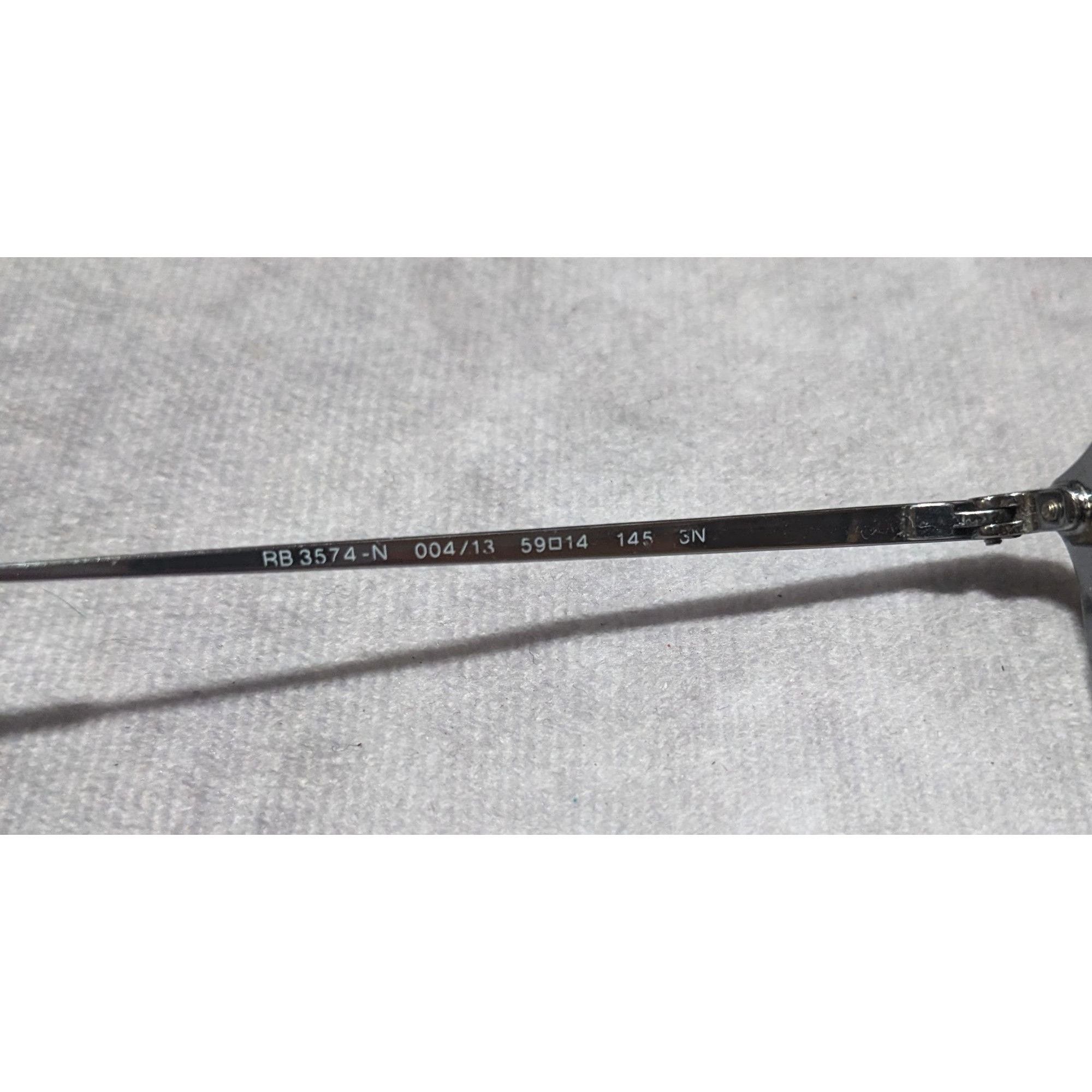 RayBan Ray-Ban Round Blaze Silver Frame Sunglasses Size ONE SIZE - 6 Thumbnail