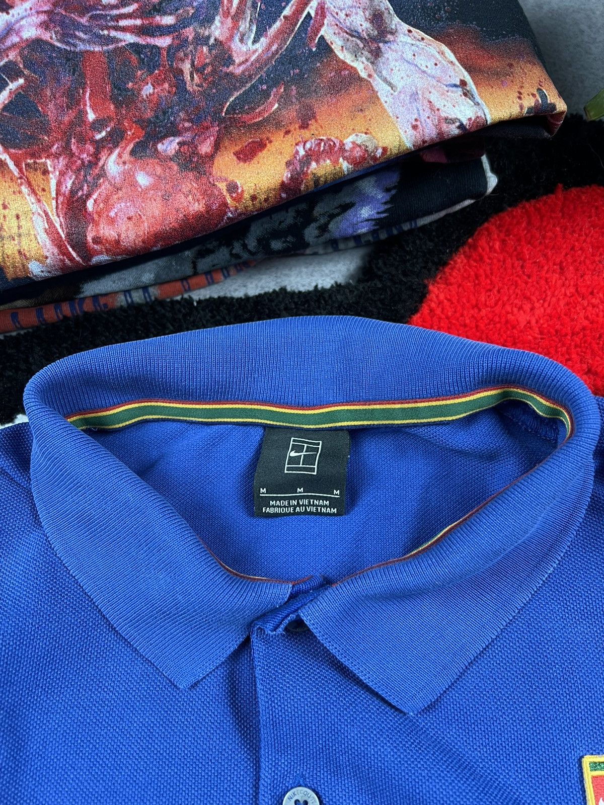 Vintage Vintage 90s Nike Tennis Challenge Court Polo Shirt Size US M / EU 48-50 / 2 - 6 Thumbnail
