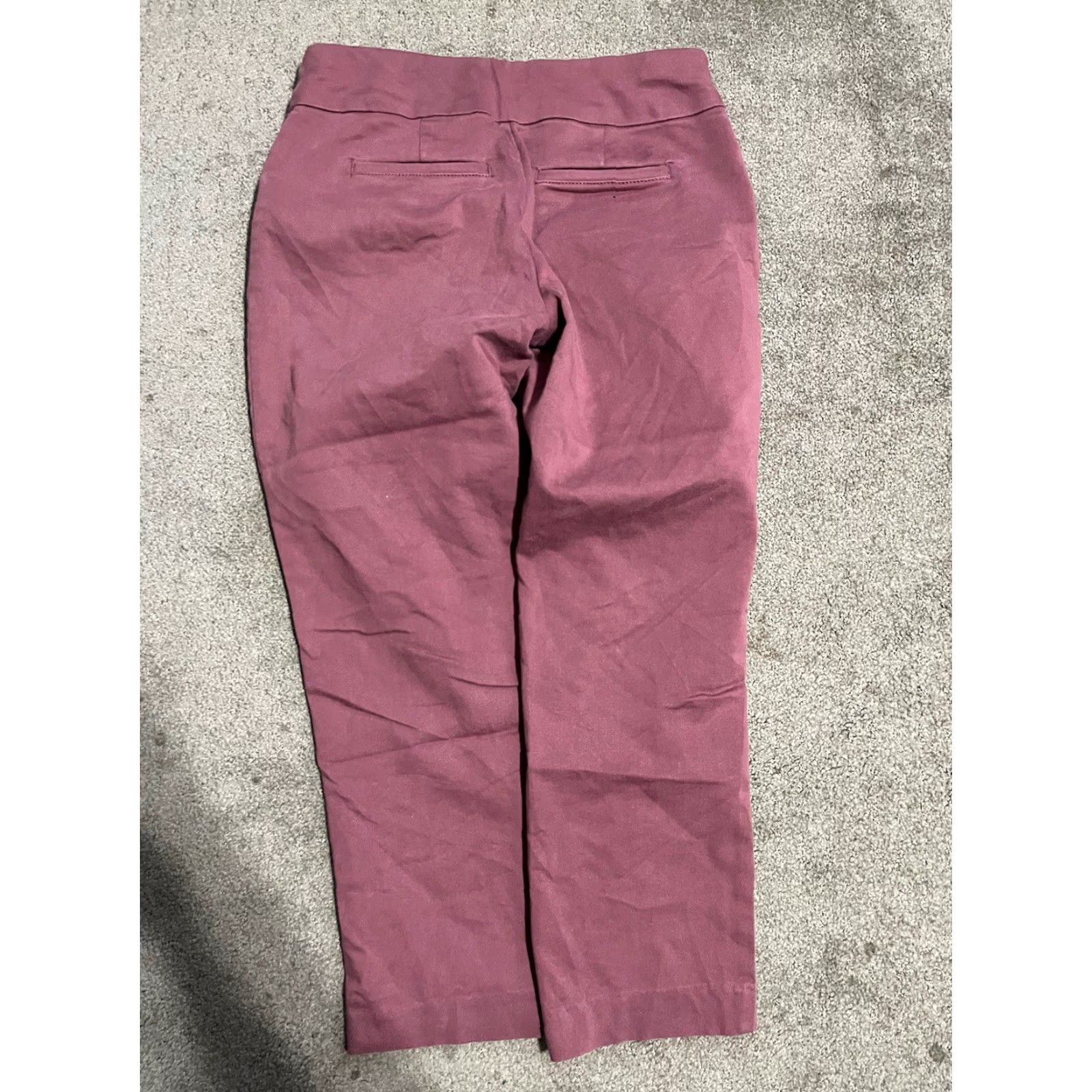 Croft & Barrow Croft & Barrow Women’s Pants 6P Pink The Effortless Stretch Pull On Ankle Pocket City College Preppy Size 28" / US 6 / IT 42 - 3 Thumbnail
