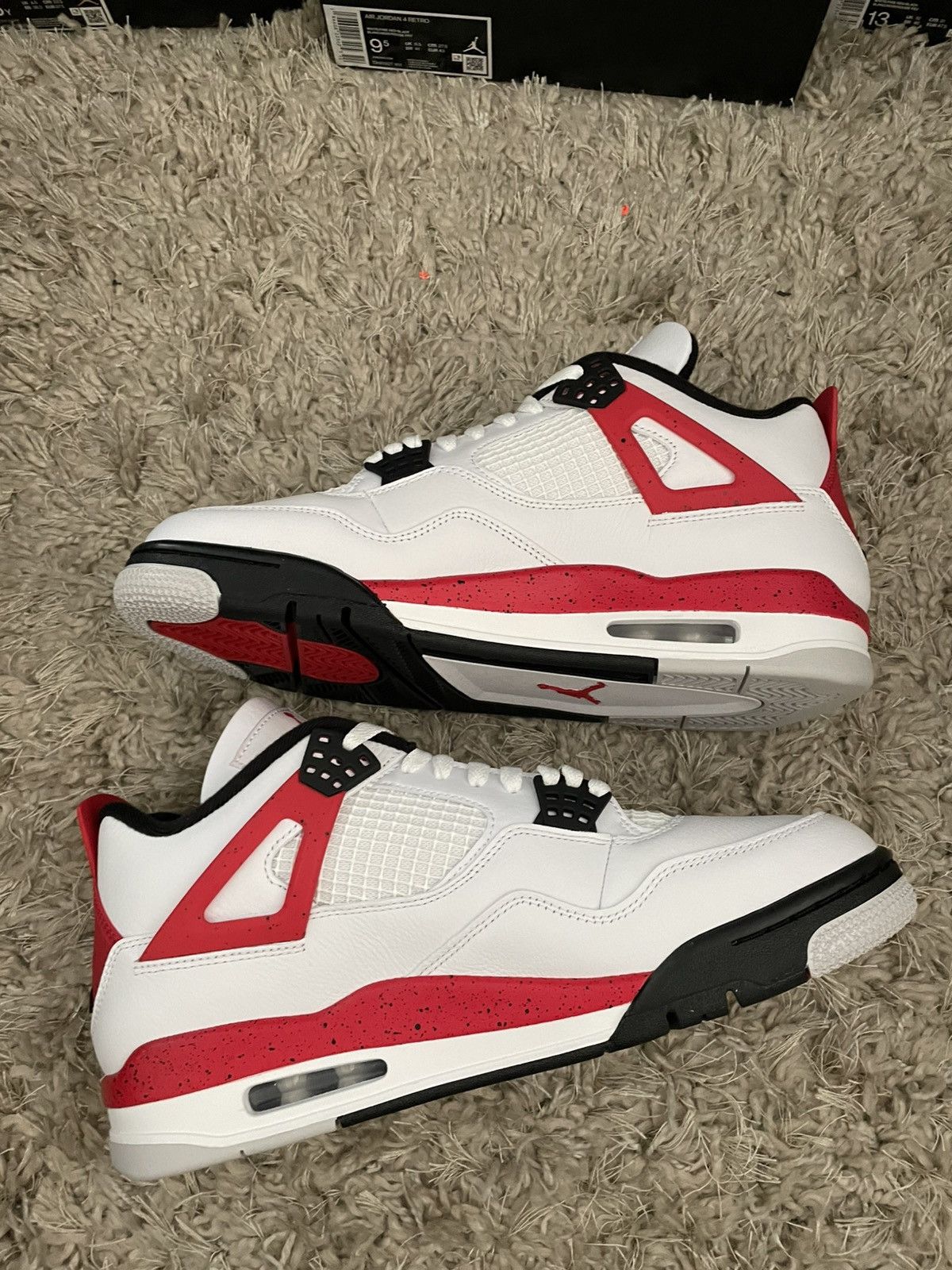 Jordan Brand Jordan 4 Red Cement Size US 10.5 / EU 43-44 - 3 Thumbnail