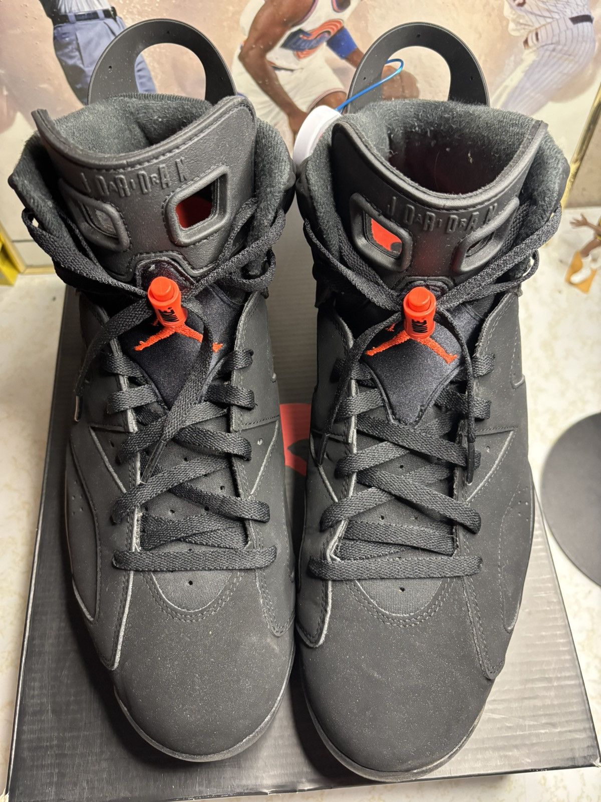 Jordan Brand Air Jordan 6 Retro black infrared Size US 14 / EU 47 - 2 Thumbnail