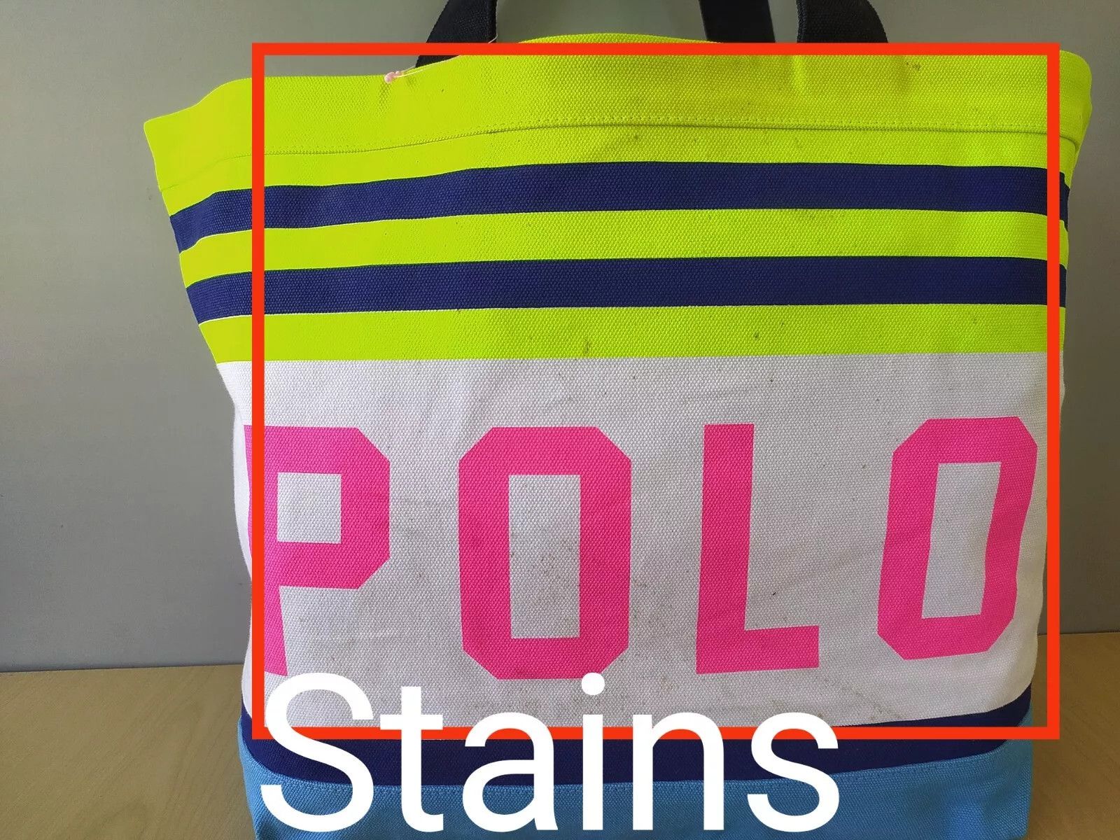 Polo Ralph Lauren Polo Ralph Lauren Australian Open Canvas Tote Bag IFD 8048 Size ONE SIZE - 4 Thumbnail