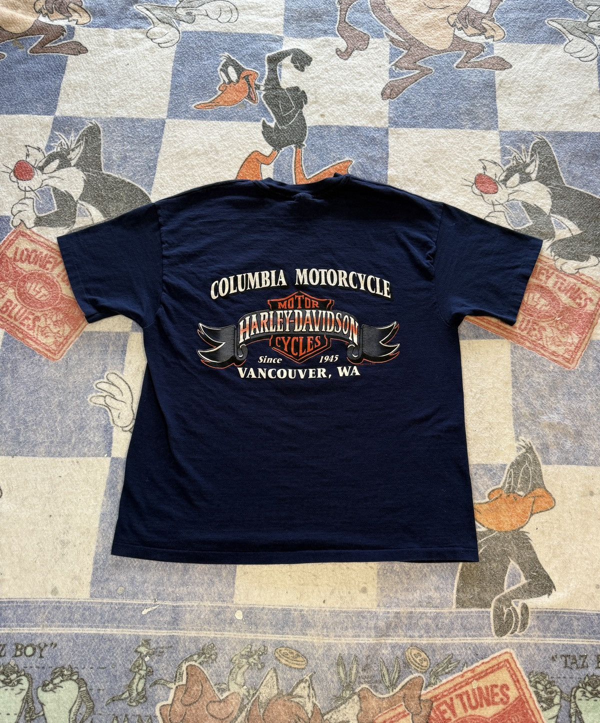 Harley Davidson Vintage harley tee Size US XL / EU 56 / 4 - 4 Thumbnail