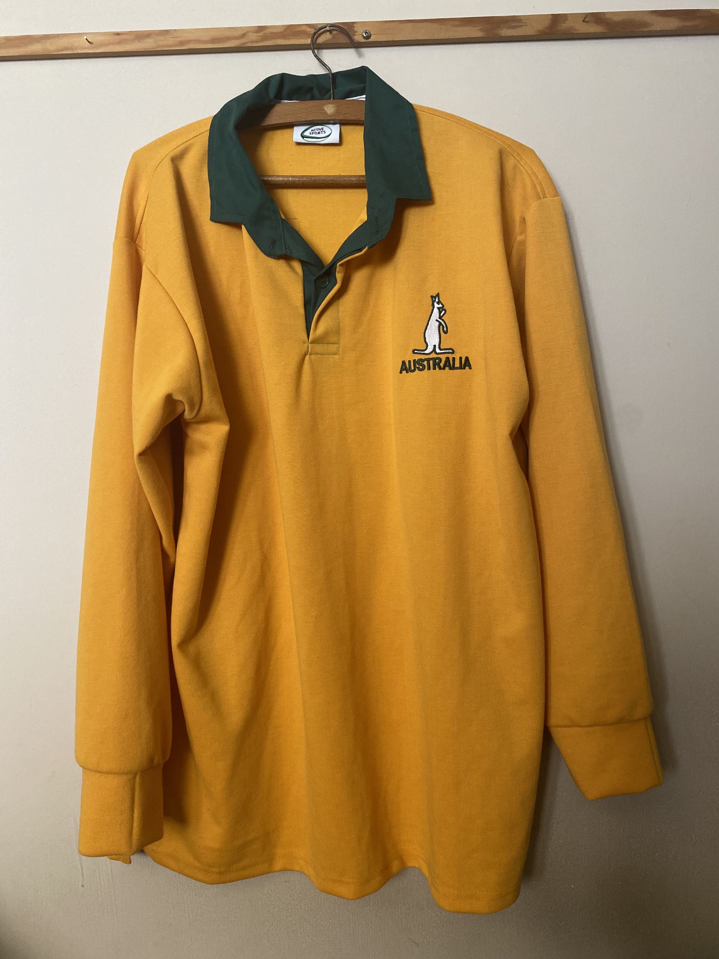 Other Vintage Rugby - AUSTRALIA - XL - long sleeve - Active Sports Size US XL / EU 56 / 4 - 1 Thumbnail