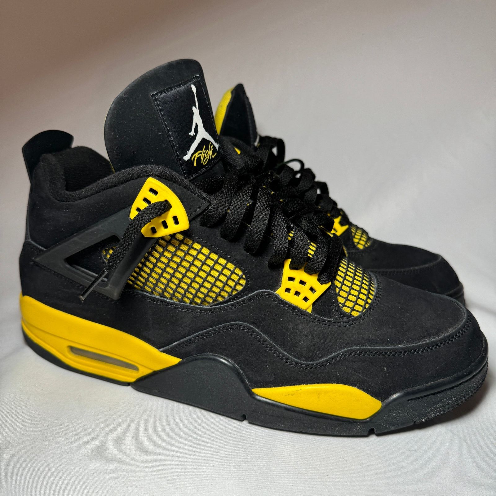 Jordan Brand × Nike Size 12 - Nike Air Jordan 4 Retro Thunder 2023 Men's Shoes Size US 12 / EU 45 - 1 Thumbnail