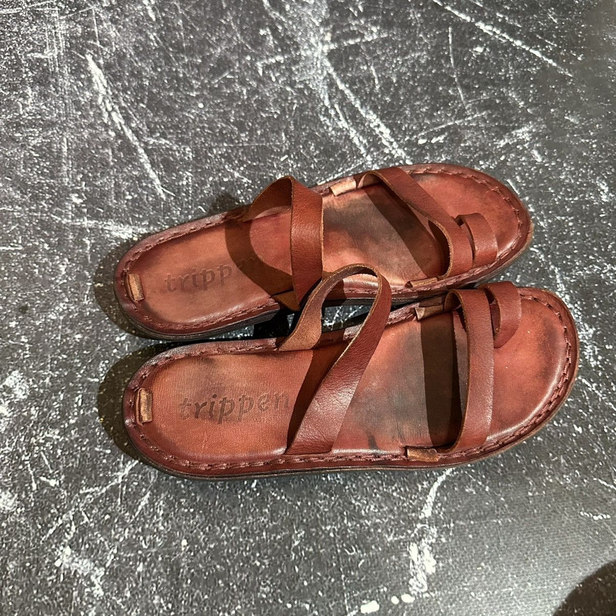 Trippen TRIPPEN - Women’s Leather Sandals Size 38 Size US 8 / IT 38 - 6 Thumbnail