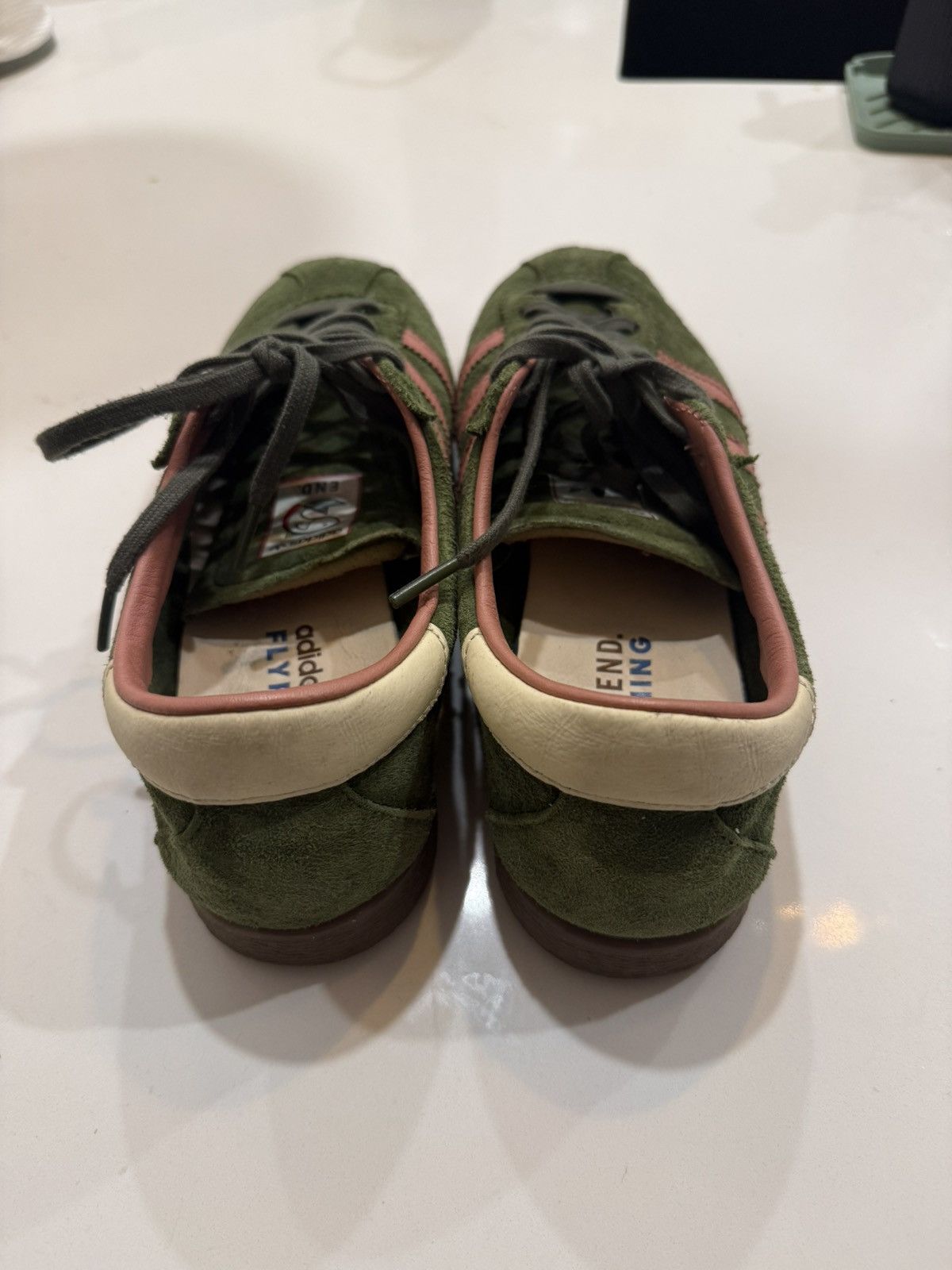 Adidas × END. END. x Adidas Tobacco ‘Flyfishing’ Size US 9.5 / EU 42-43 - 4 Thumbnail