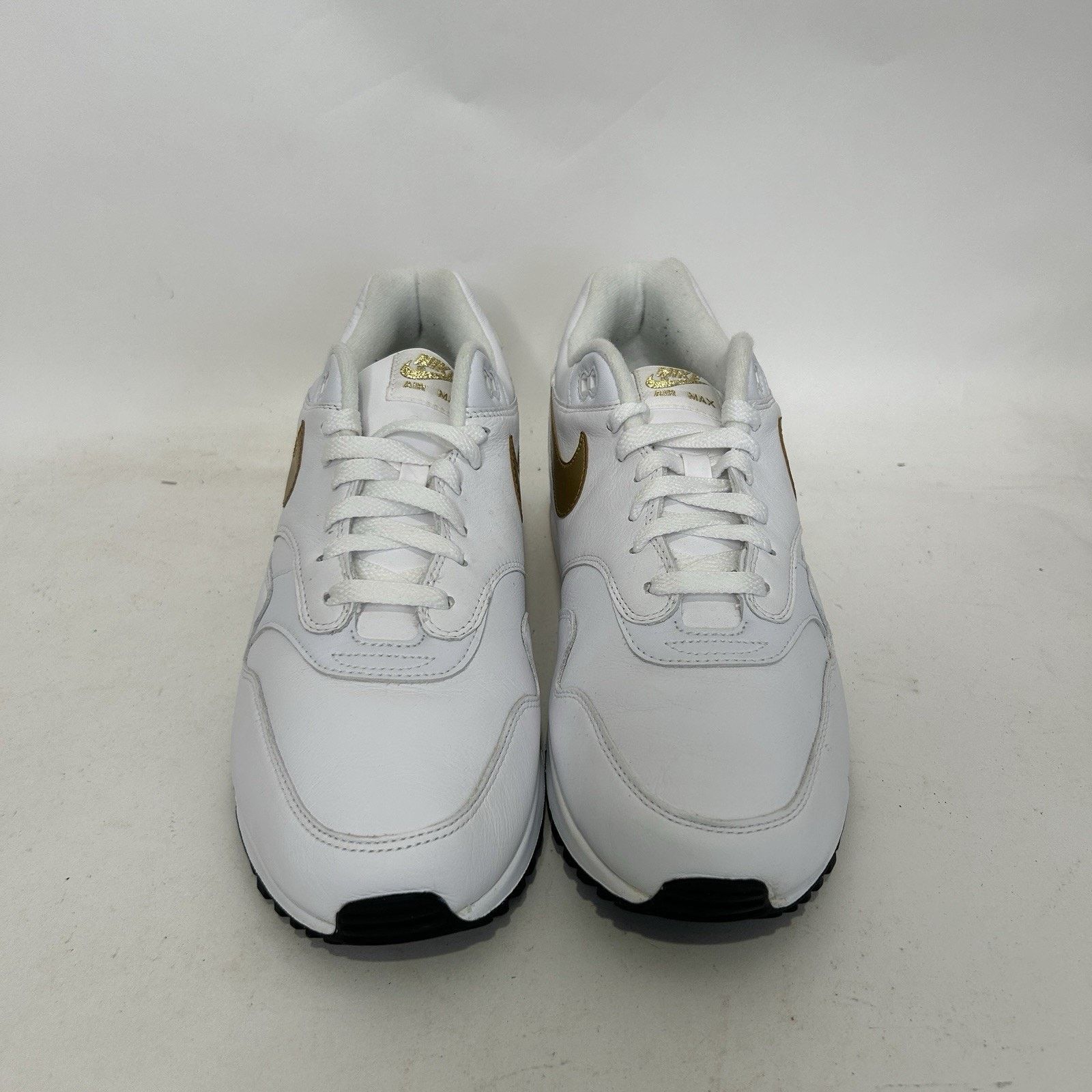 Nike Nike Air Max 90/1 “White Metallic Gold” AJ7695-102 Size US 11.5 / EU 44-45 - 2 Thumbnail