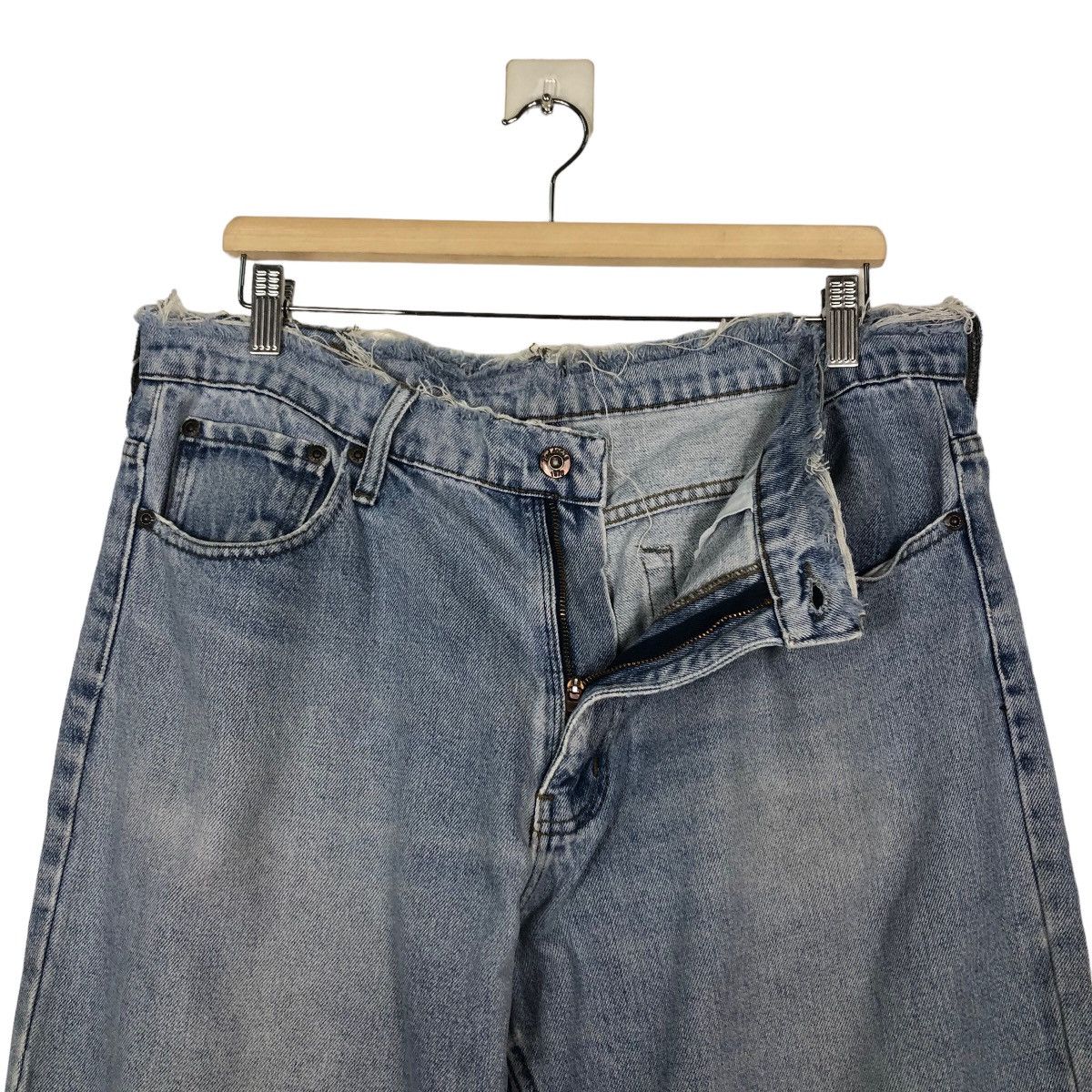 Japanese Brand 🔥VINTAGE DENIM JEANS PADDOCKS JAPAN ISSEY MIYAKE Size US 34 / EU 50 - 16 Thumbnail