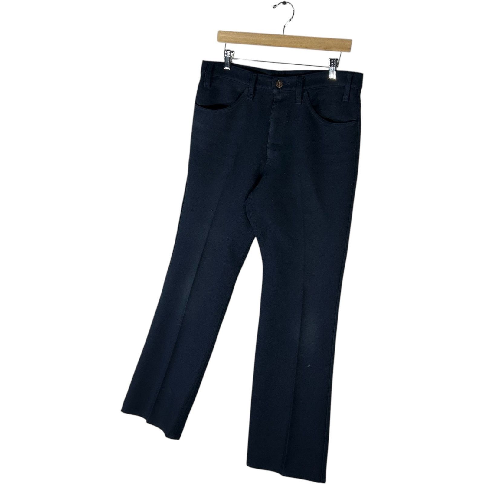 Levi's Vintage Levi's 100% Dacron Polyester Chino Pants 34x34 Size US 34 / EU 50 - 3 Thumbnail