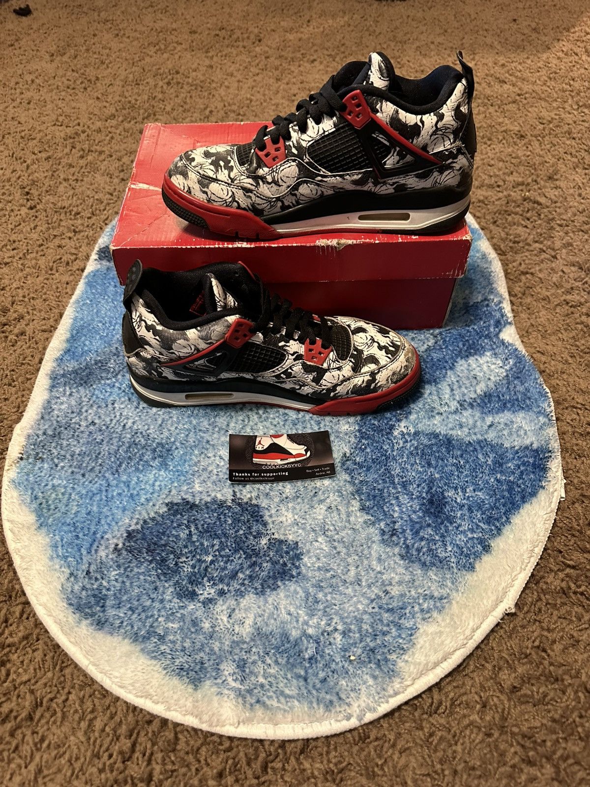 Jordan Brand Jordan 4 Tattoo Size US 7 / EU 40 - 2 Thumbnail