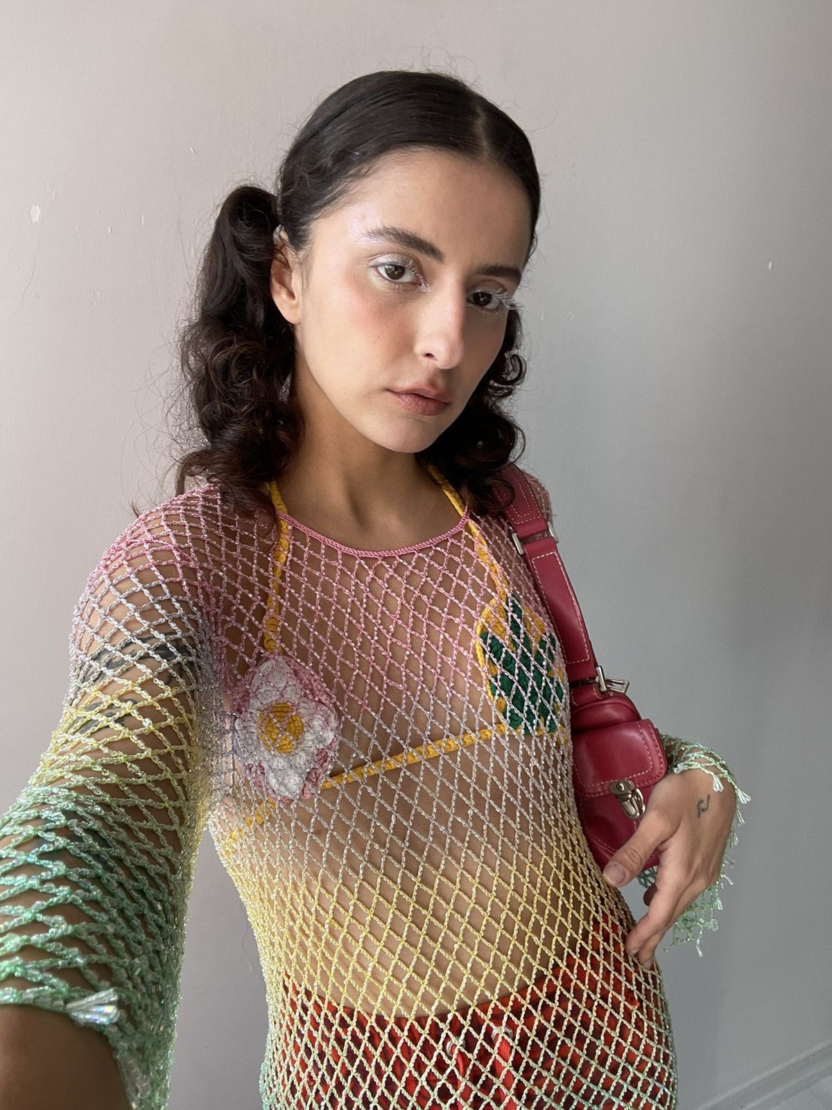 Vintage y2k blouse Size L / US 10 / IT 46 - 1 Thumbnail