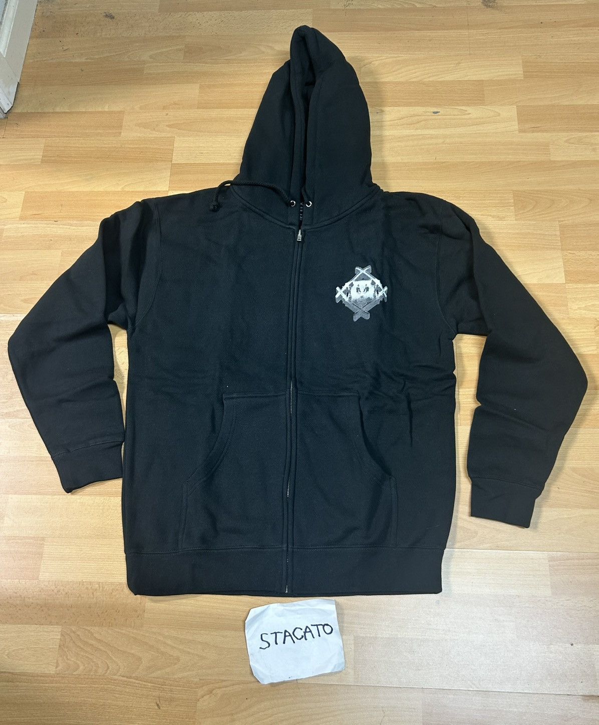 Hollow Squad × Xavier Wulf / Hollow Squad Pressure x Hollow Squad Xavier Wulf Zip Up Hoodie Black Size US M / EU 48-50 / 2 - 3 Thumbnail