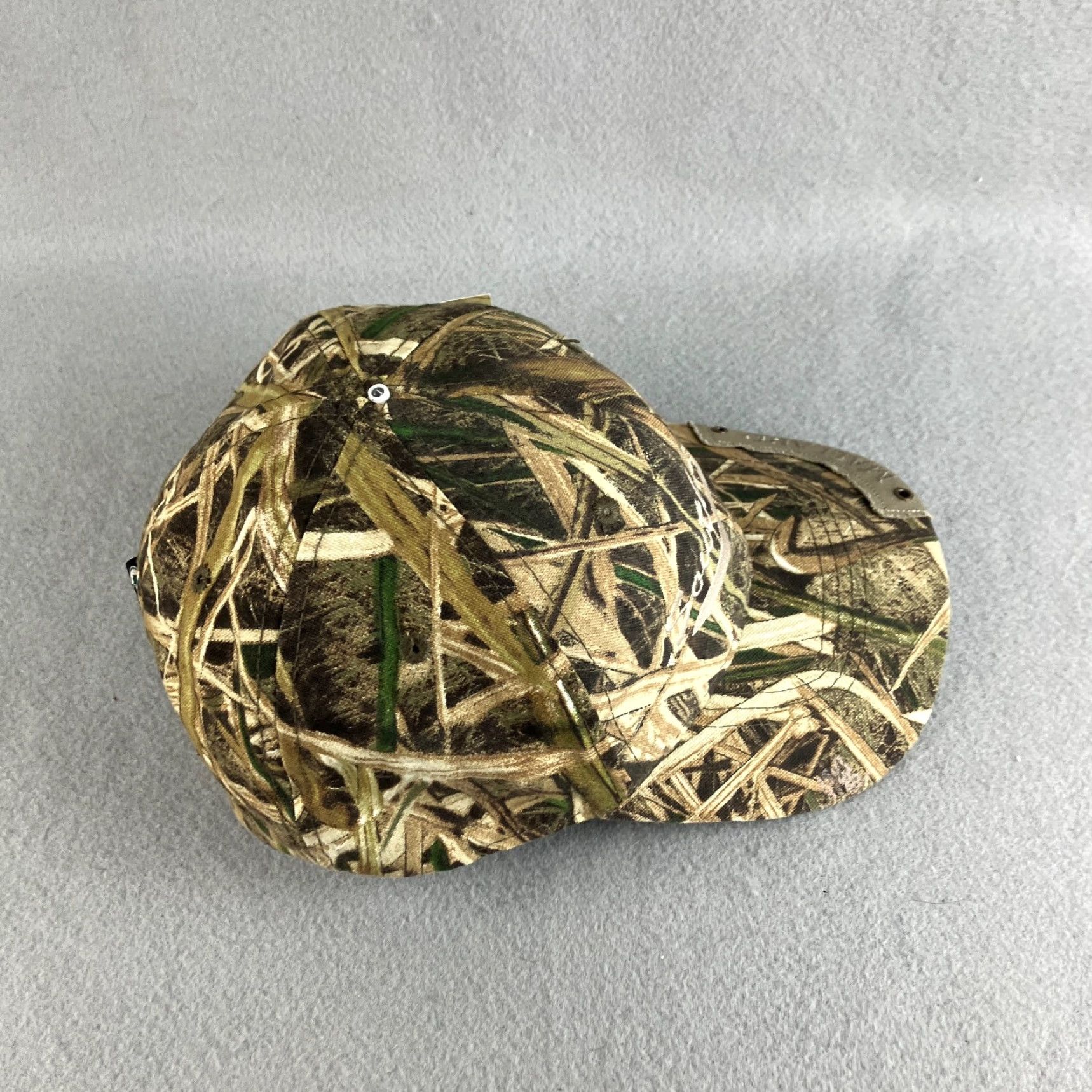 Vintage MOSSY OAK Hat BaseBall Cap Mens One Size Brown Camouflage Adjustable Canvas Cotton Outdoor Hunting Family Camping 90s Theme Size ONE SIZE - 7 Thumbnail