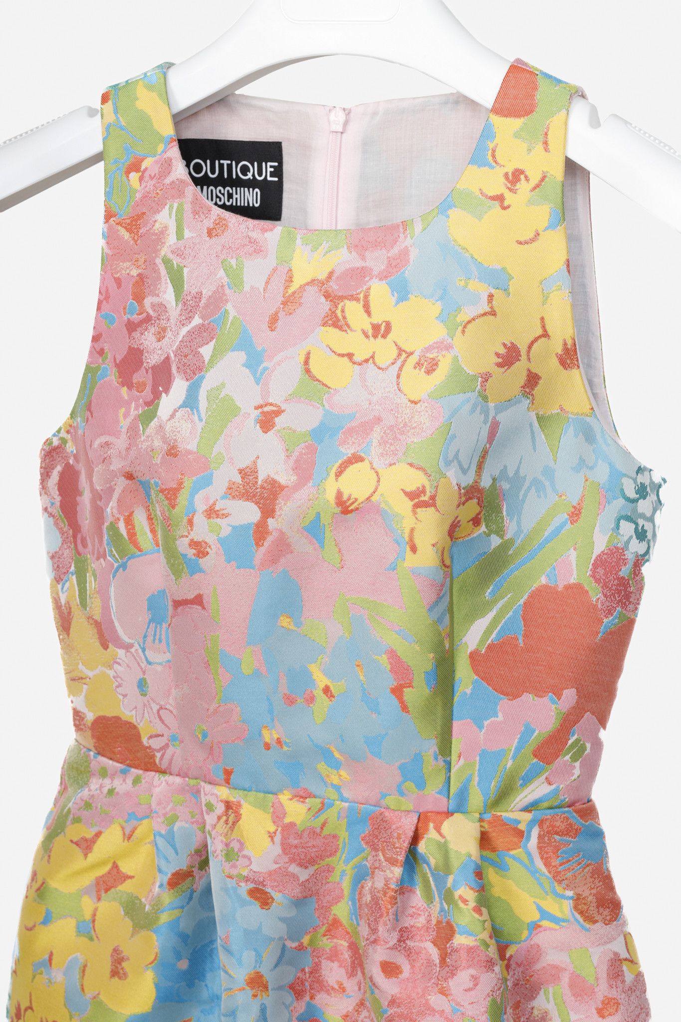 Moschino Moschino Boutique Floral Printed Dress Size S / US 4 / IT 40 - 3 Thumbnail