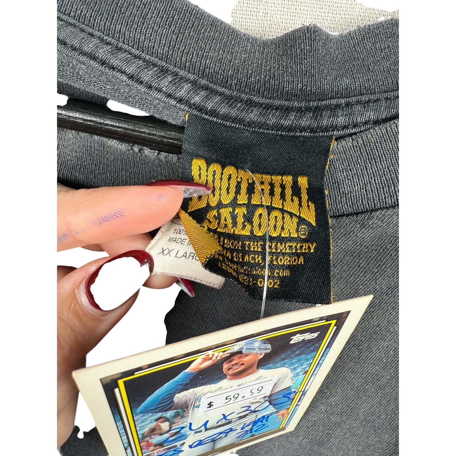 Vintage Vintage Boot Hill Saloon Pocket Eagle Long Sleeve XXL Size US XXL / EU 58 / 5 - 7 Thumbnail
