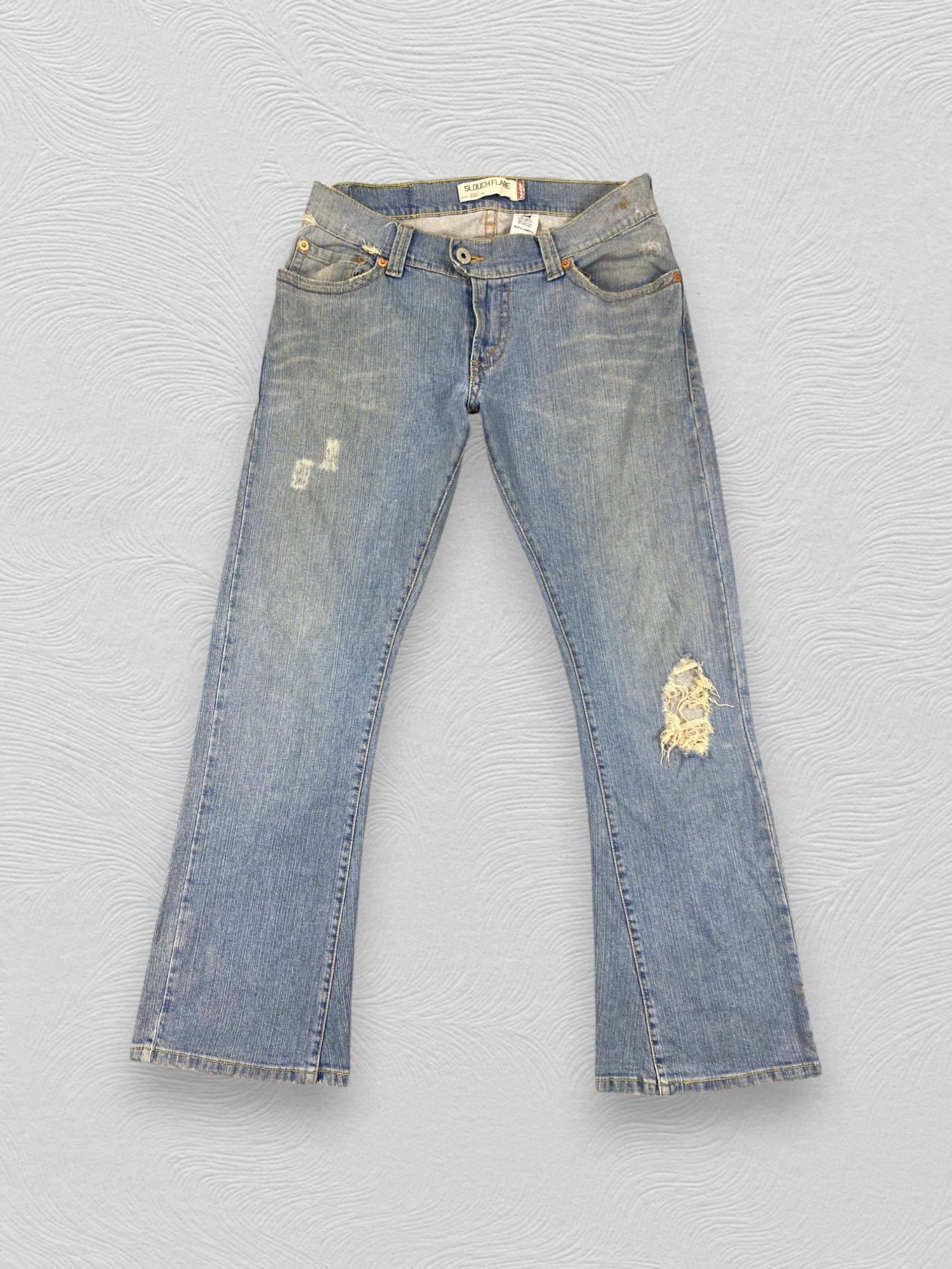 Levi's Light Wash Vintage Levi's 527 Slouch Flare Denim -JN1441 Size US 34 / EU 50 - 1 Thumbnail
