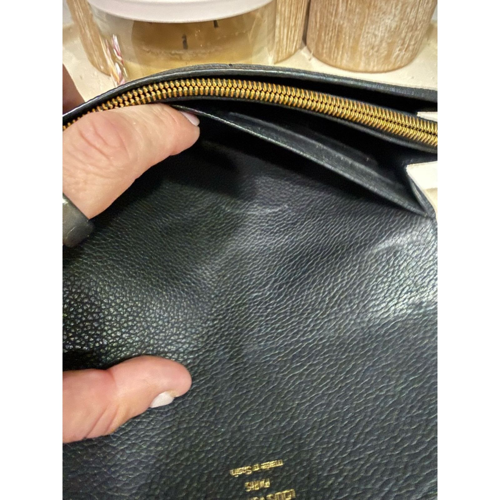 Louis Vuitton Louis Vuitton Sarah Wallet Bicolor Monogram Empreinte leathe Size ONE SIZE - 9 Thumbnail