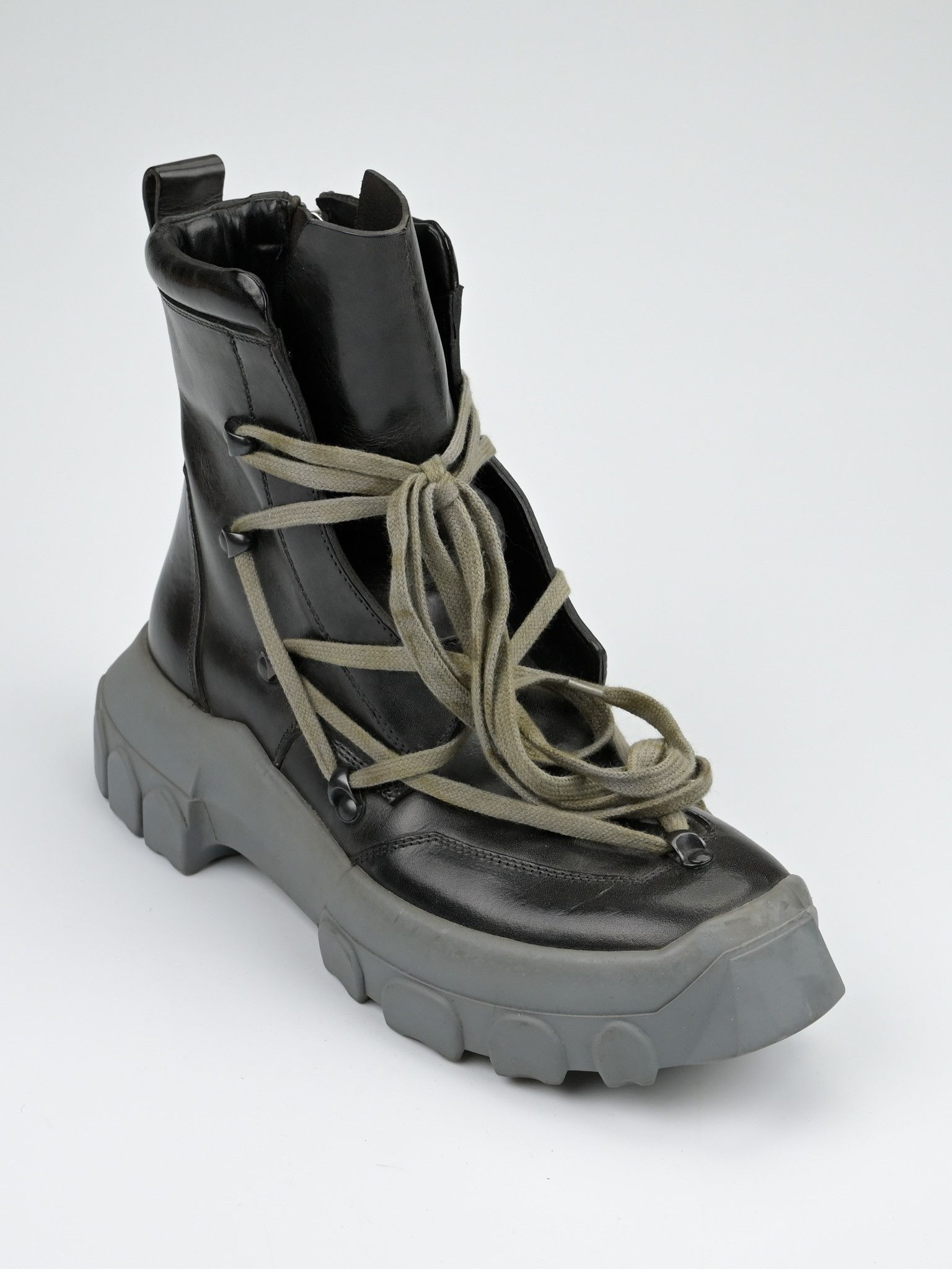 Rick Owens Pentagram Tractor Boots Size US 8 / EU 41 - 12 Thumbnail
