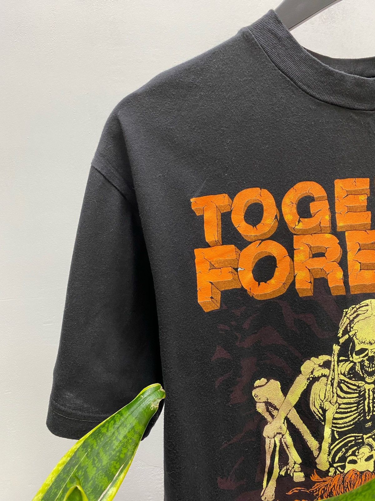 Vintage Vintage Forever Together Skeletons Love T Shirt Size US L / EU 52-54 / 3 - 6 Thumbnail