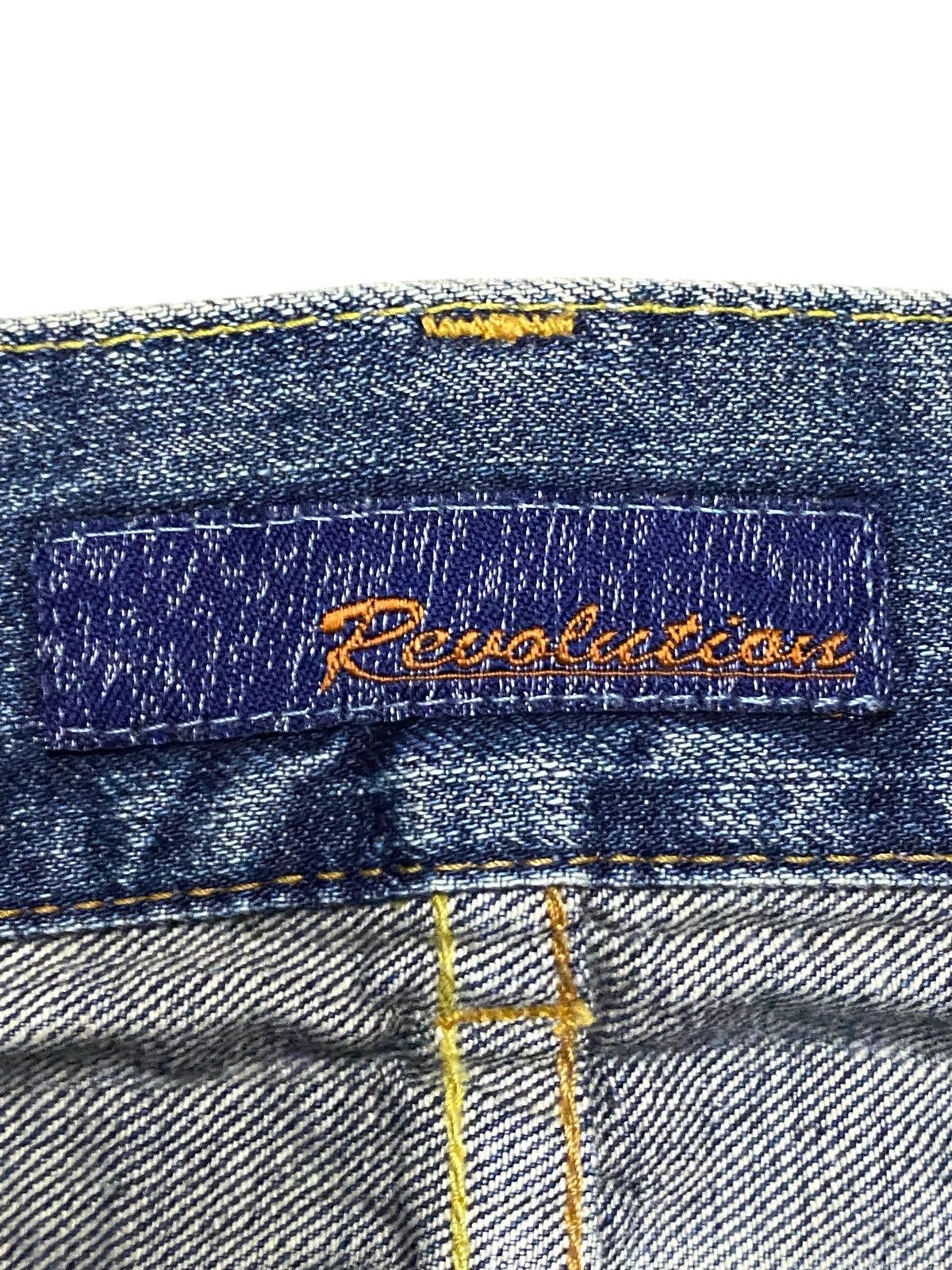 Japanese Brand Vintage Japanese Brand Revolution Faded Wash Wide Leg Jeans Size US 36 / EU 52 - 10 Thumbnail