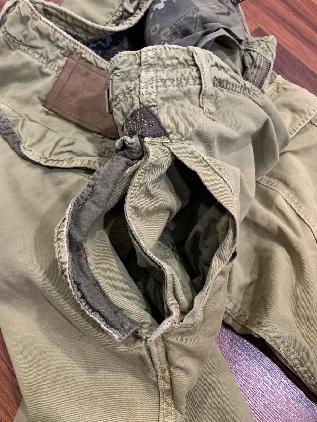 Japanese Brand Z-Brand Embroidered Tiger Cargo Size US 34 / EU 50 - 12 Thumbnail