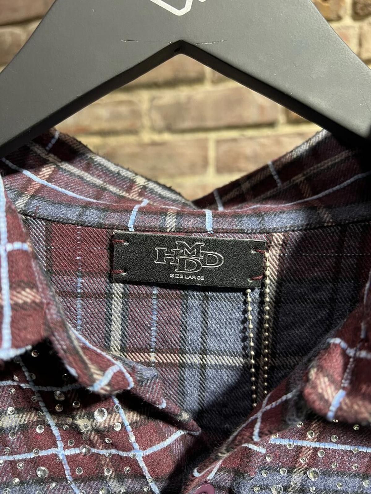 HMDD HMDD Rhinestone Flannel Sz.L Size US L / EU 52-54 / 3 - 3 Thumbnail