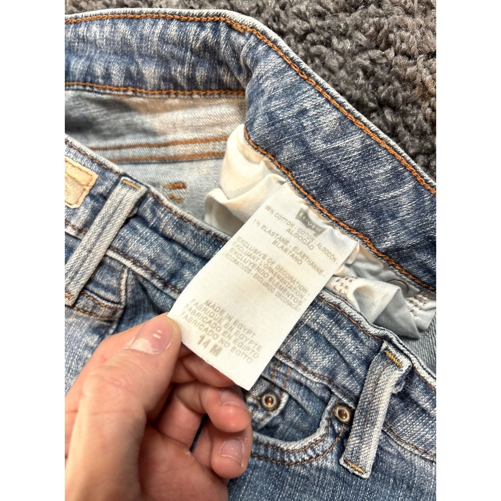 Levi's VINTAGE Levi’s 545 Superlow Stretch Womens Jeans 34x30 Bootcut Medium Wash Low Rise Denim 5-Pocket Levi’s 500 Series Mens? Womens Size 24" / US 00 / IT 34 - 7 Thumbnail