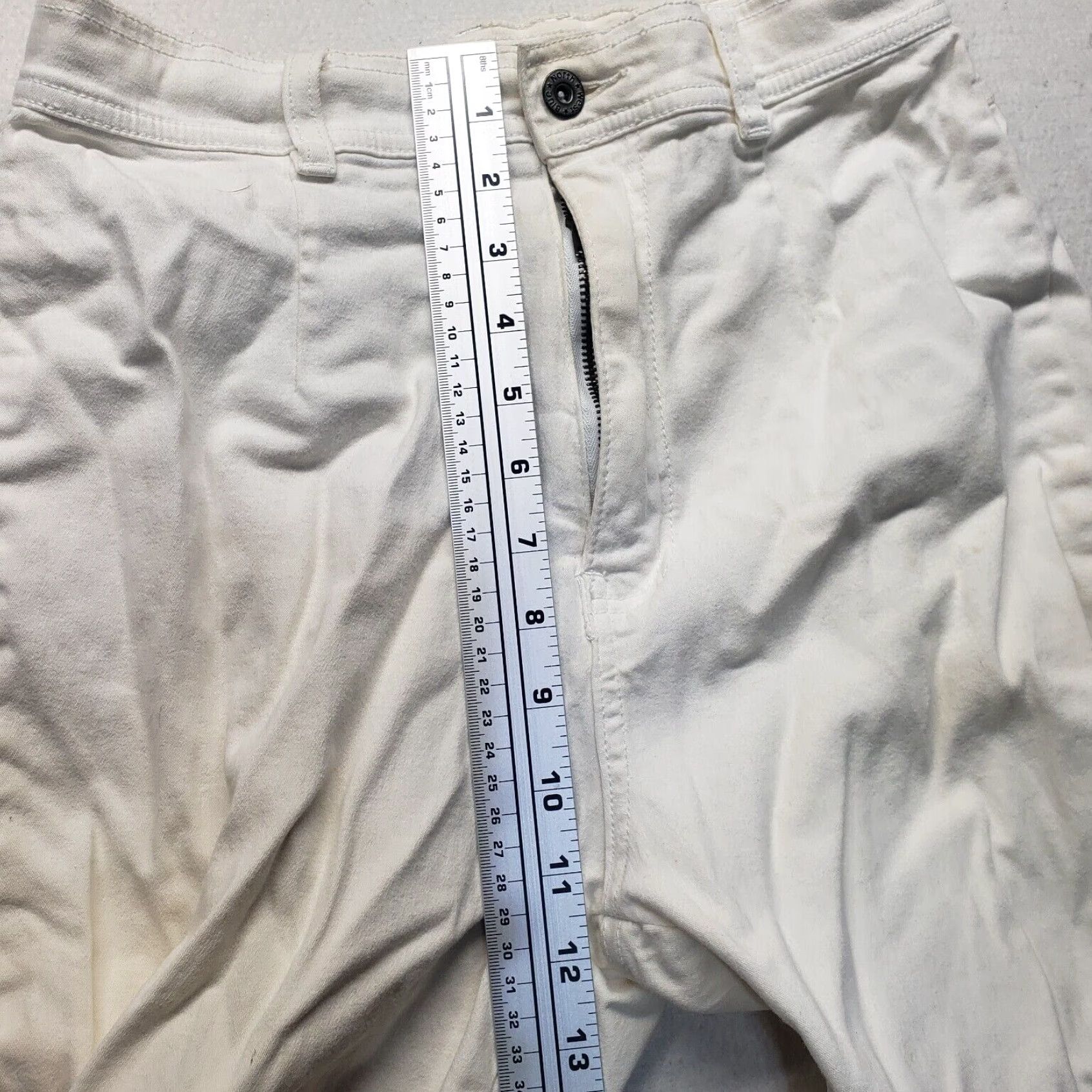 Vintage Adult Women's Size 10 Soft Flattering Northwest Blue Cotton Rich Capri Style Pants Size 32" / US 10 / IT 46 - 4 Thumbnail