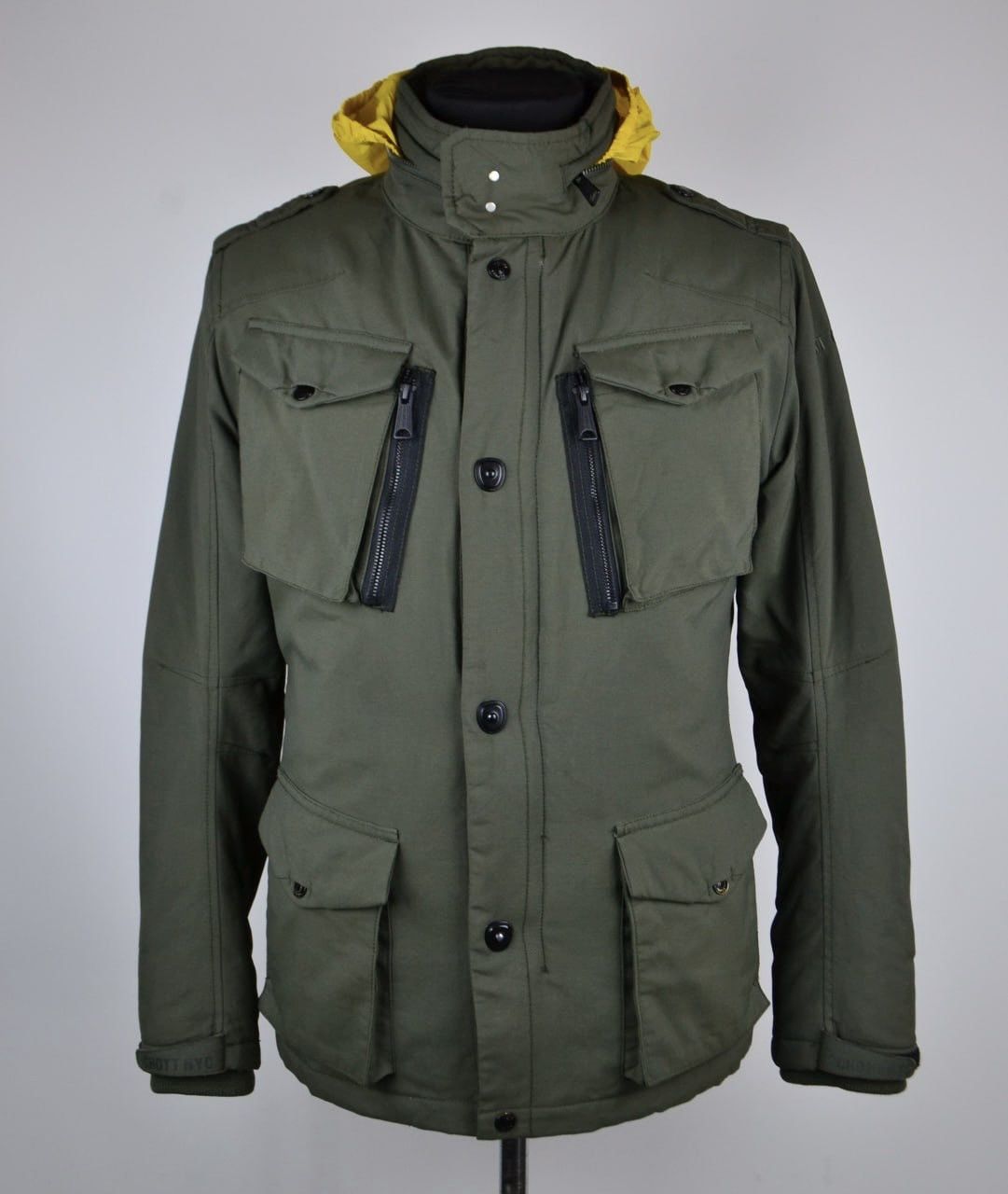 Schott SCHOTT FIELD MILITARY Jacket ARMY MULTIPOCHES Hooded Size M Size US M / EU 48-50 / 2 - 1 Thumbnail