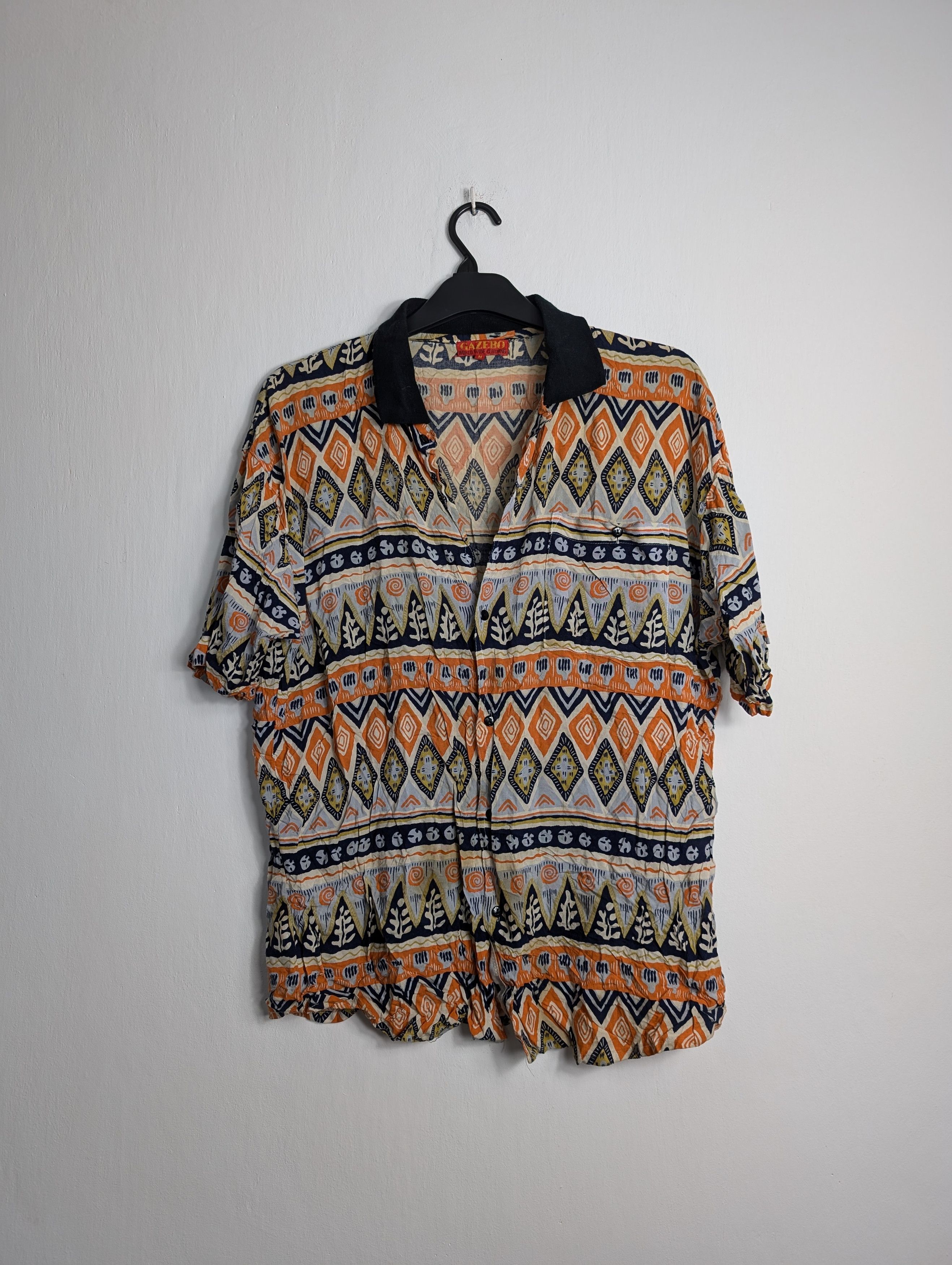 Other Vintage Y2K Hawaiian Shirt - Summer Floral Palm Tree Print Size US M / EU 48-50 / 2 - 1 Thumbnail